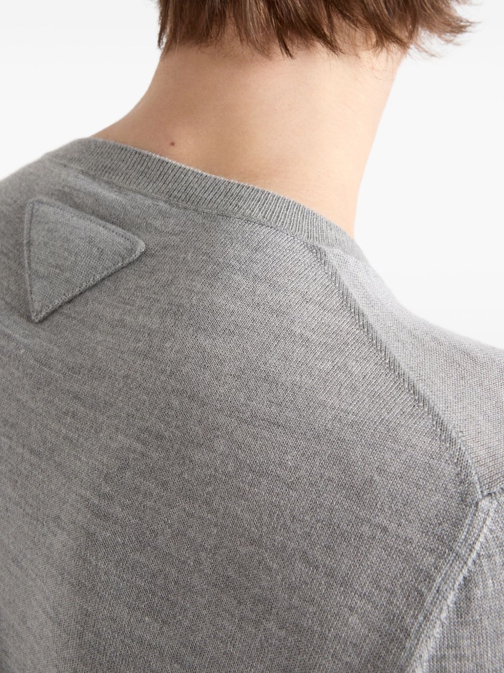 crew-neck cashmere sweatshirt - 6
