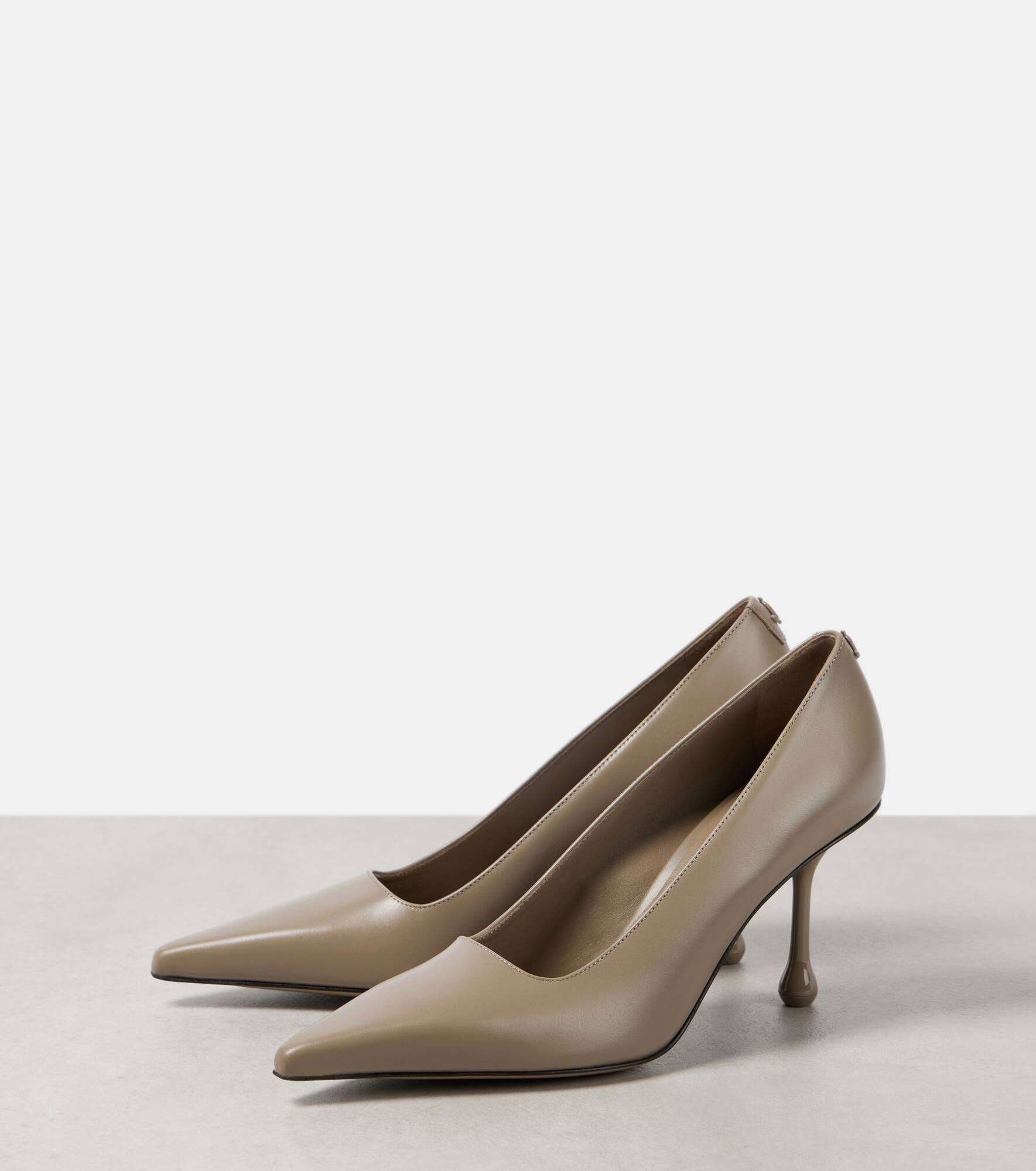 Ixia 80 leather pumps - 4