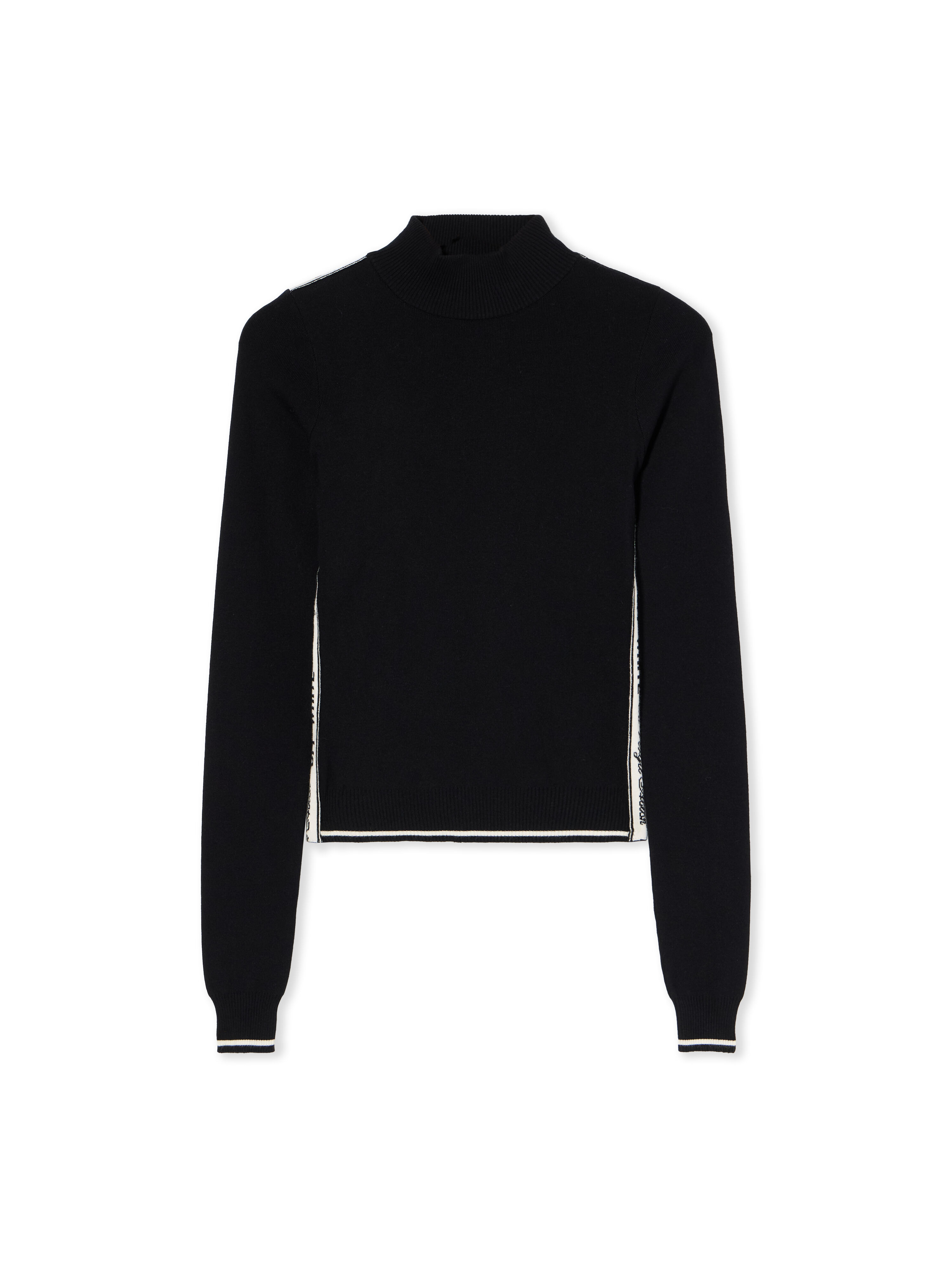 Logoband Knit Turtleneck Sweater - 2