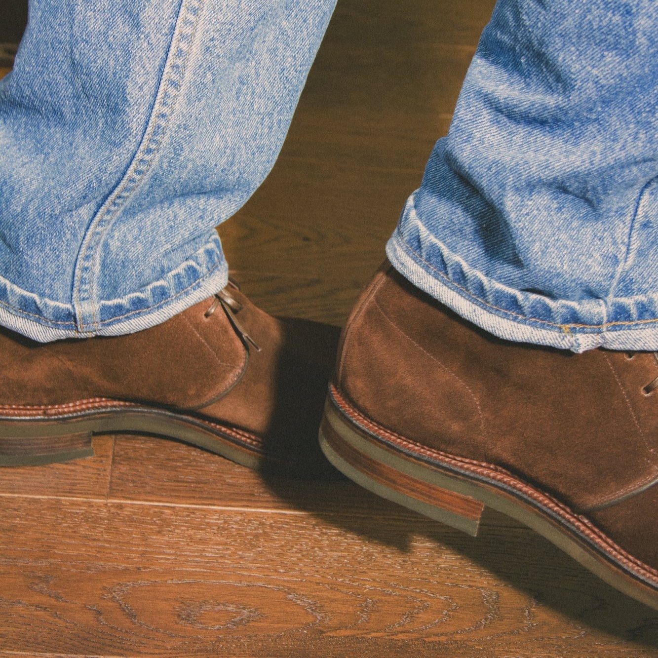 Uplands - Sepia Janus Calf Suede - 4