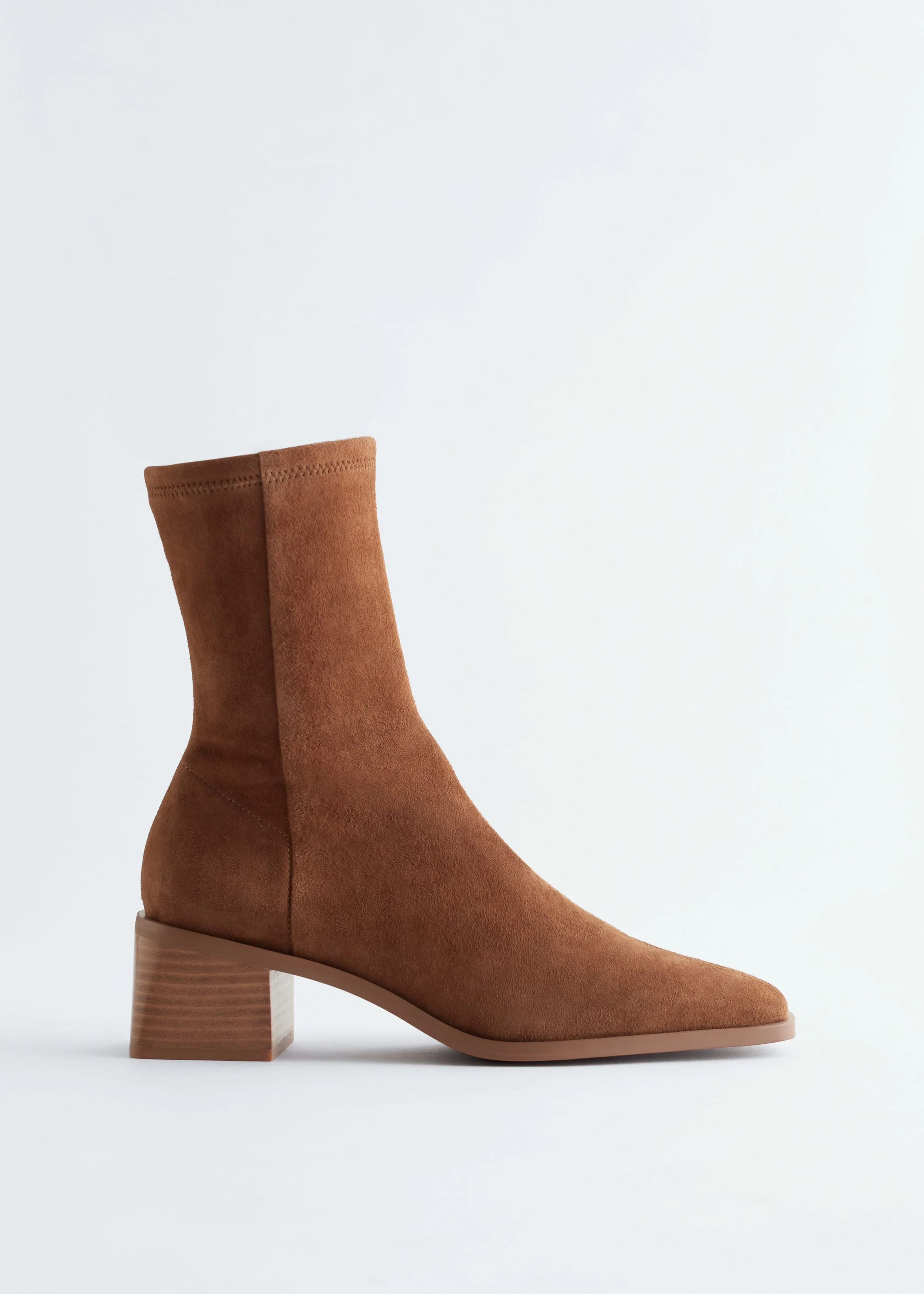Suede Sock Boots - 1
