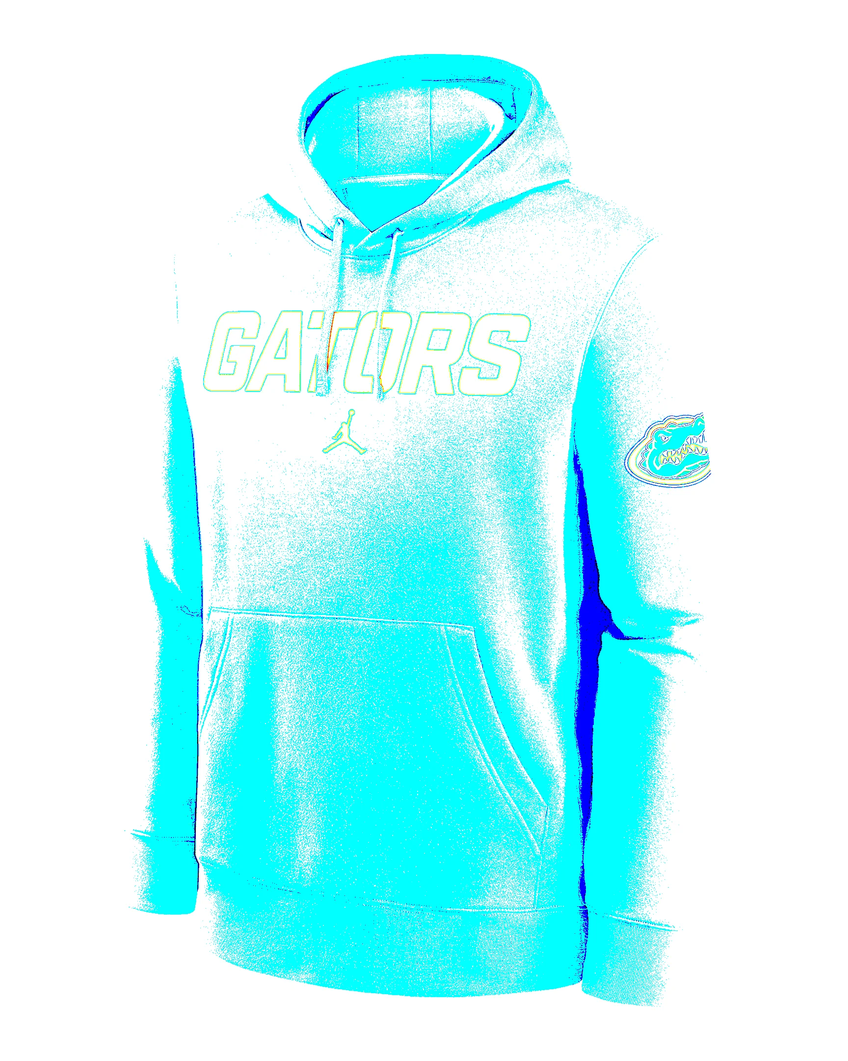 Florida Club 2-Hit Nickname Men's Nike College Pullover Hoodie - 1