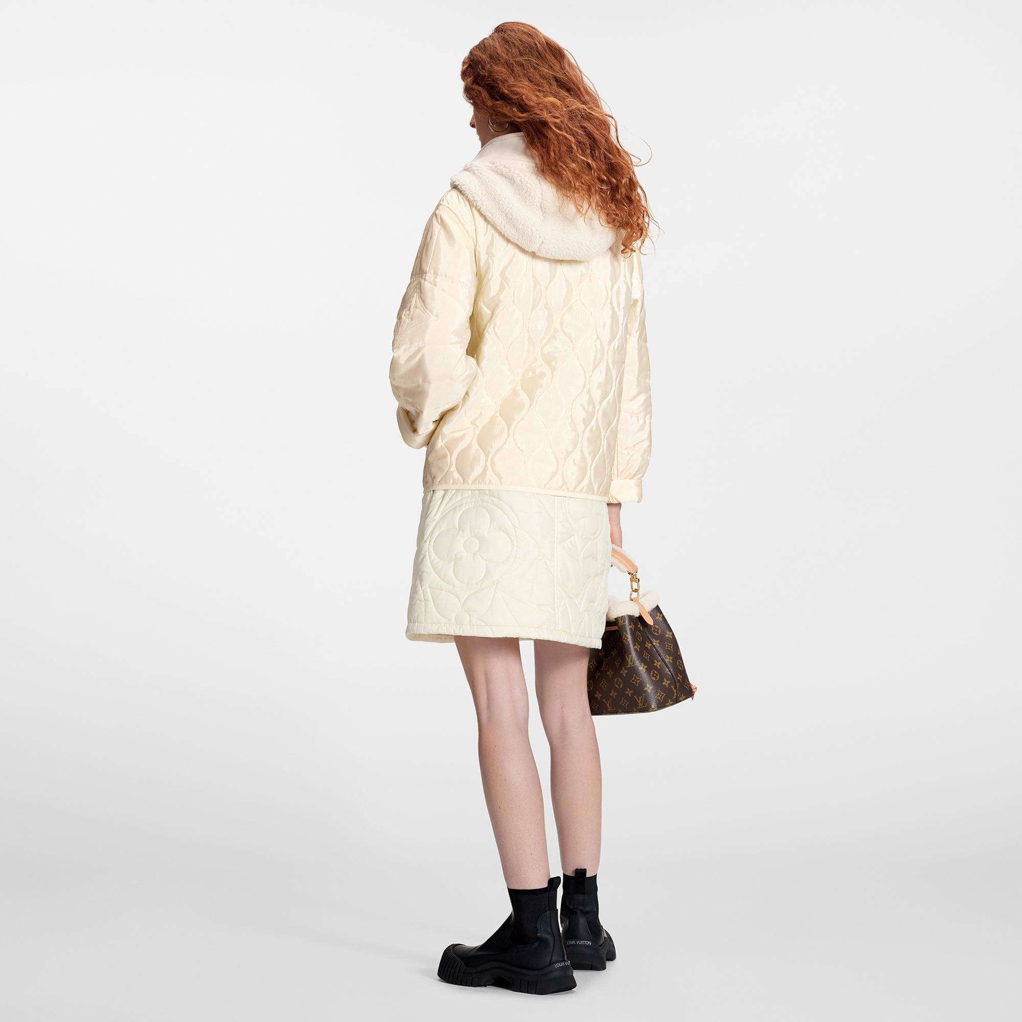 Quilted Hooded Parka - 3