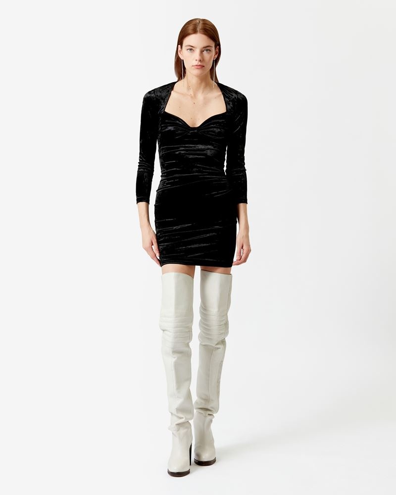 GOJI VELVET MINI DRESS - 6