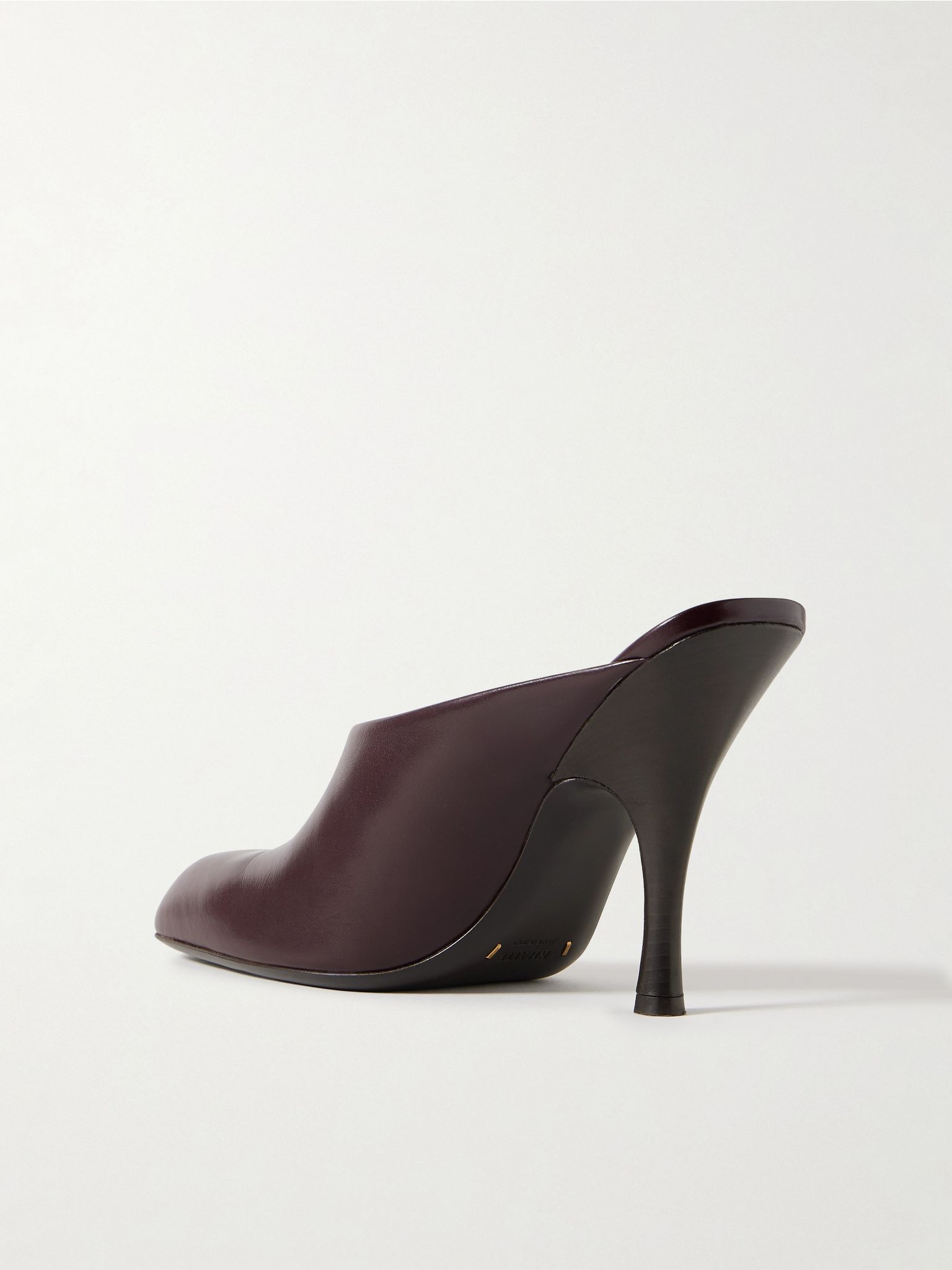 Colt leather mules Dark purple - 3