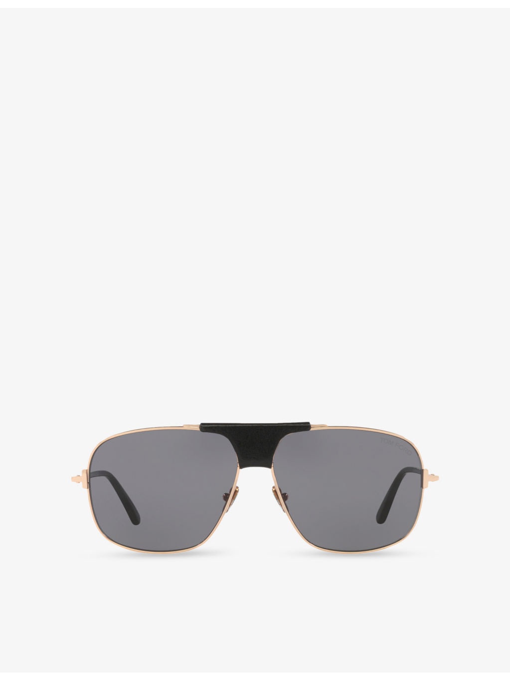 TR001829 TEX Aviator-Frame Metal Sunglasses - 1