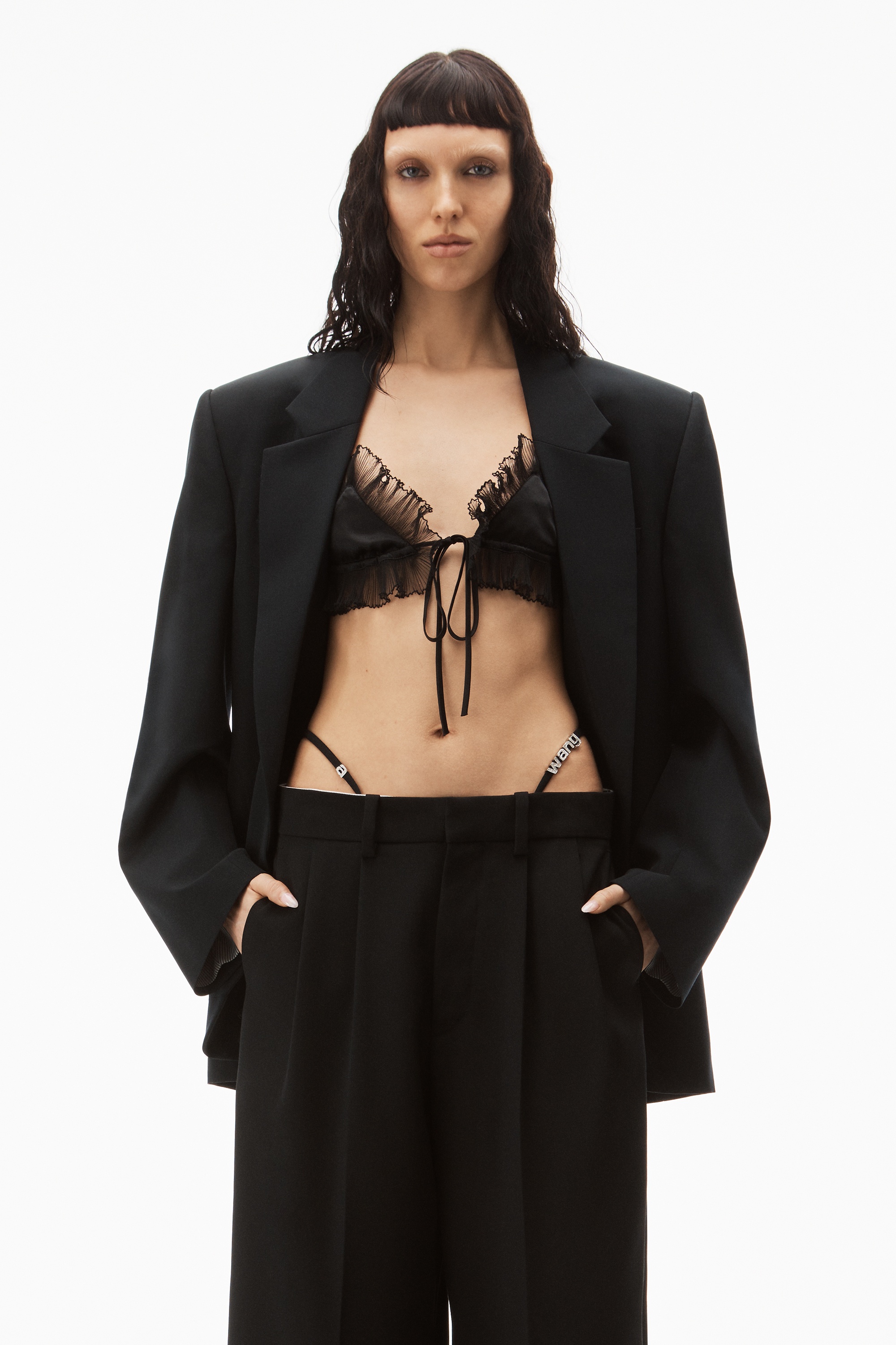 G-STRING TROUSER IN WOOL TAILORING - 6