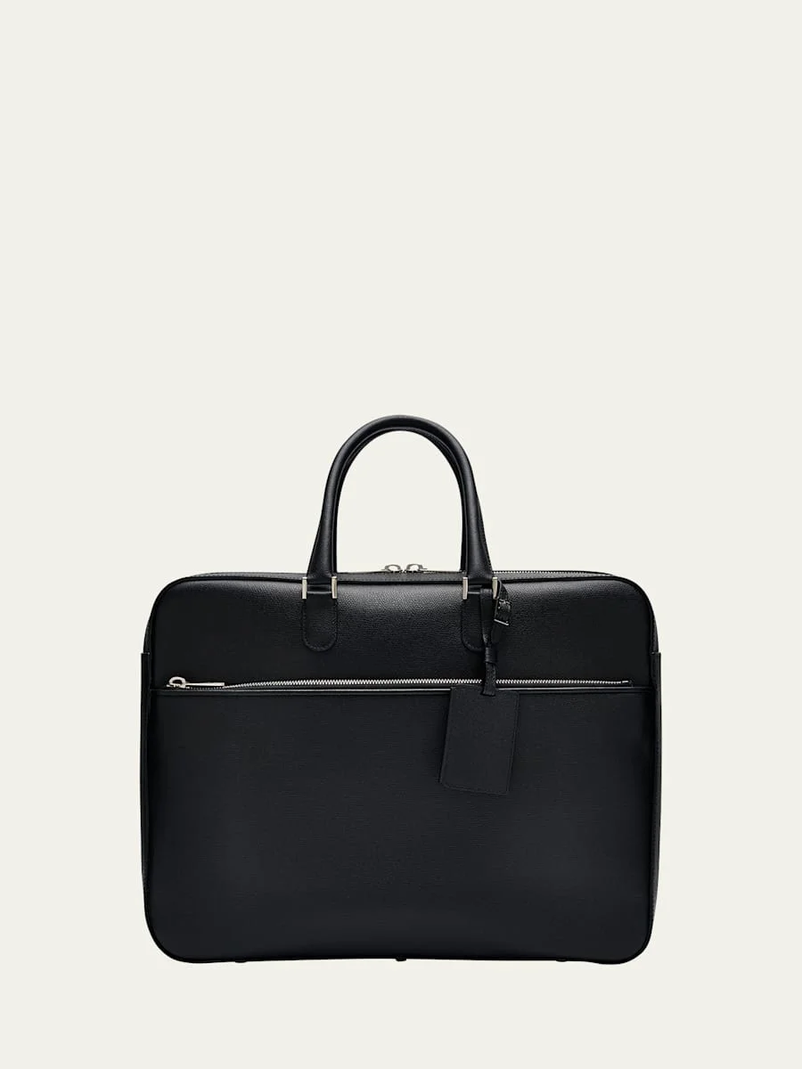 Men's Avietta Millepunte Calfskin Travel Suitcase - 1