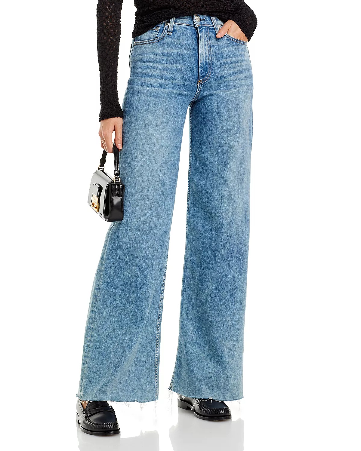 Sofie High Stretch Wide Leg Jeans in Whitney - 2