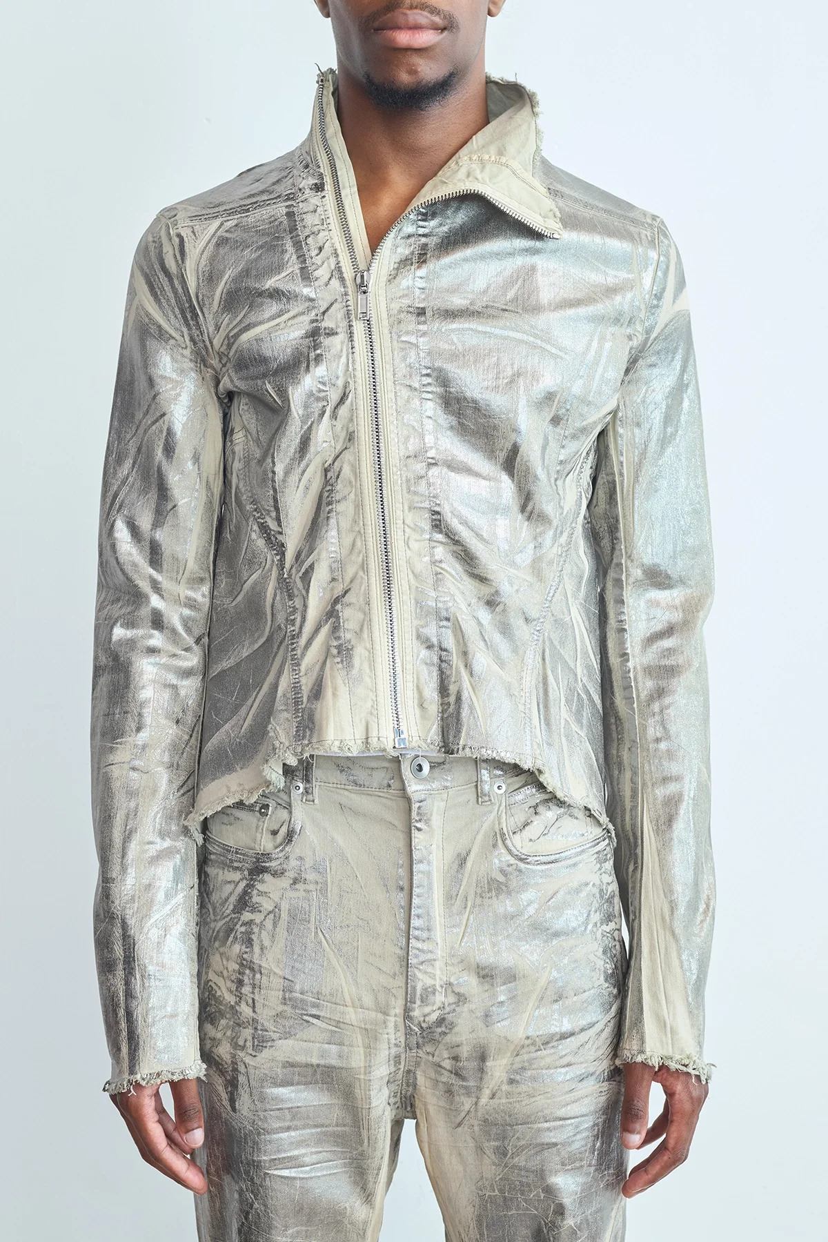 Rick Owens Drkshdw Naska Gary Jacket Palladium - 4