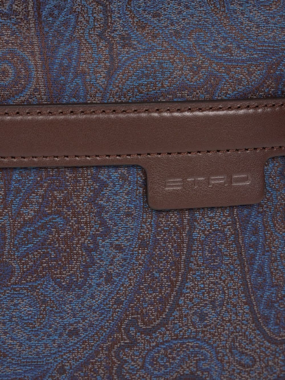 paisley cotton-blend bag - 5