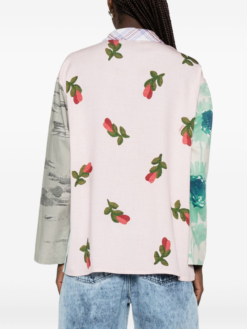 floral patchwork shirt 4