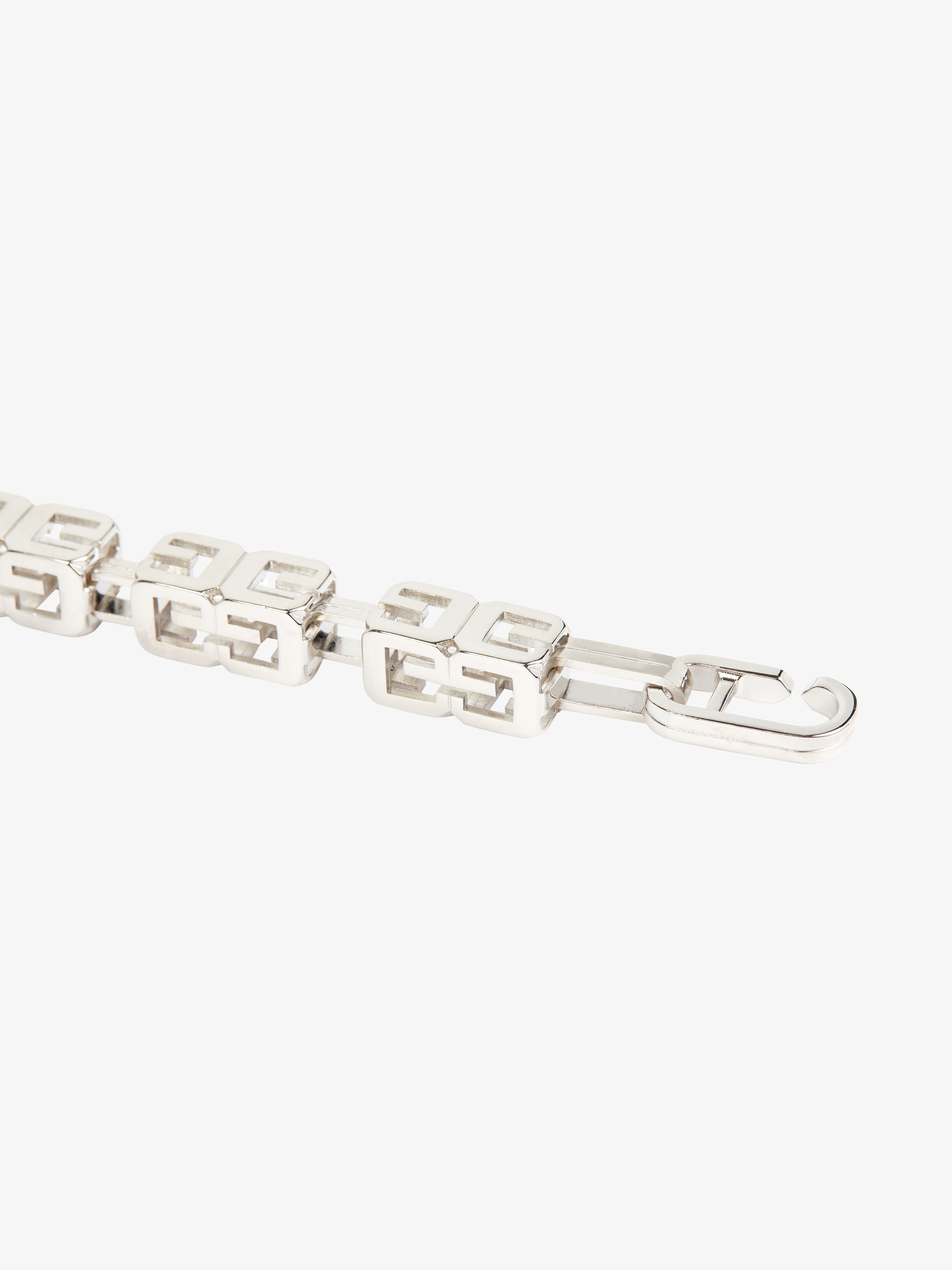 G CUBE CHAIN STRAP IN METAL - 2