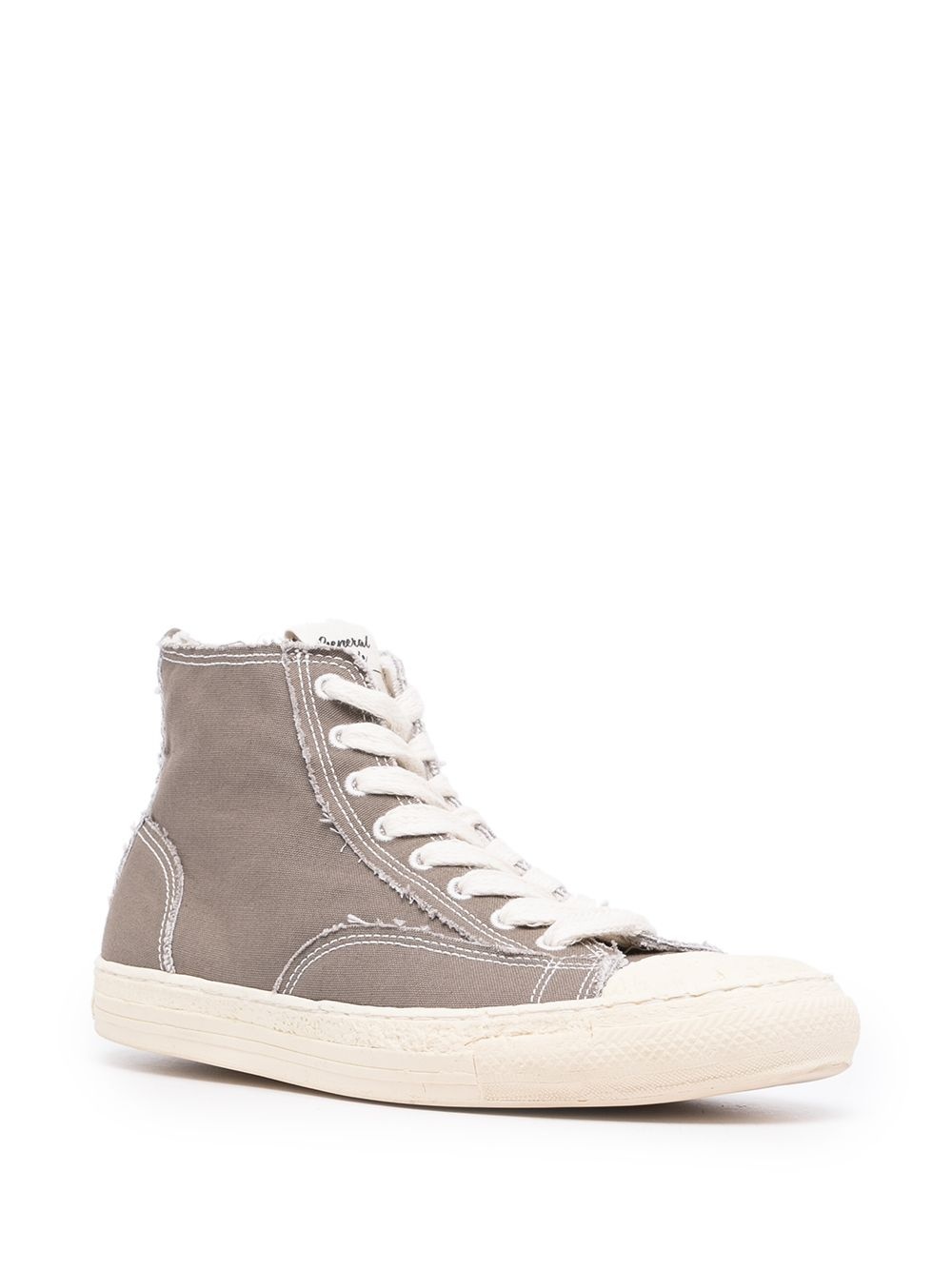 General Scale lace-up high-top sneakers - 2