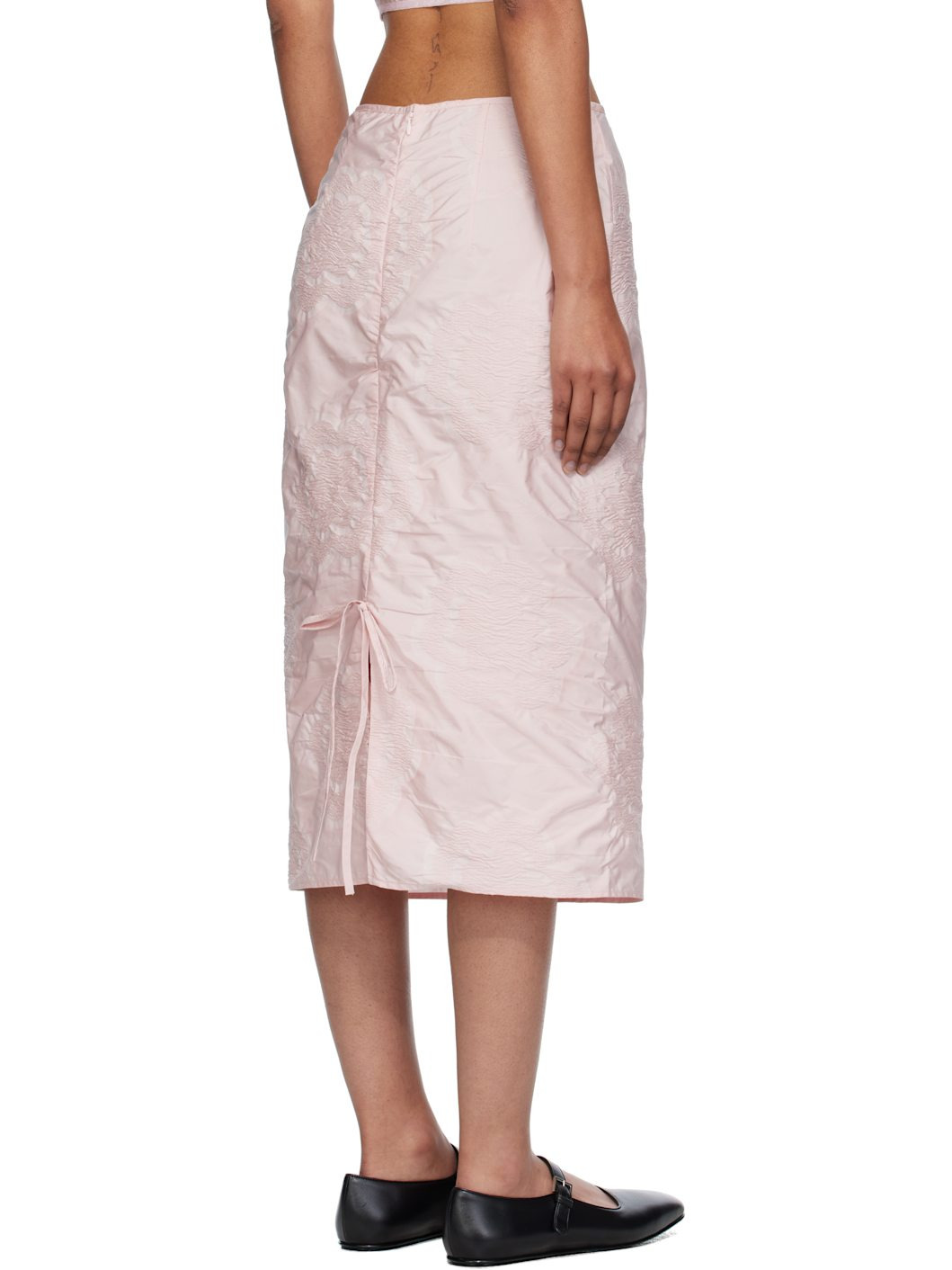 Pink Allegra Midi Skirt - 3
