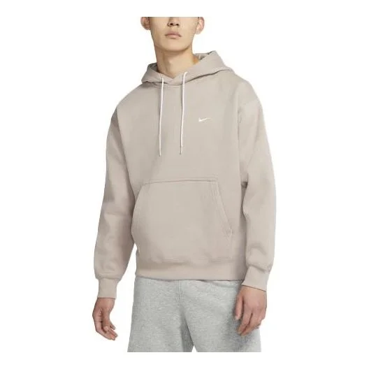 Men's Nike Logo Embroidered Solid Color Fleece Lined Yellow DA0316-245 - 1