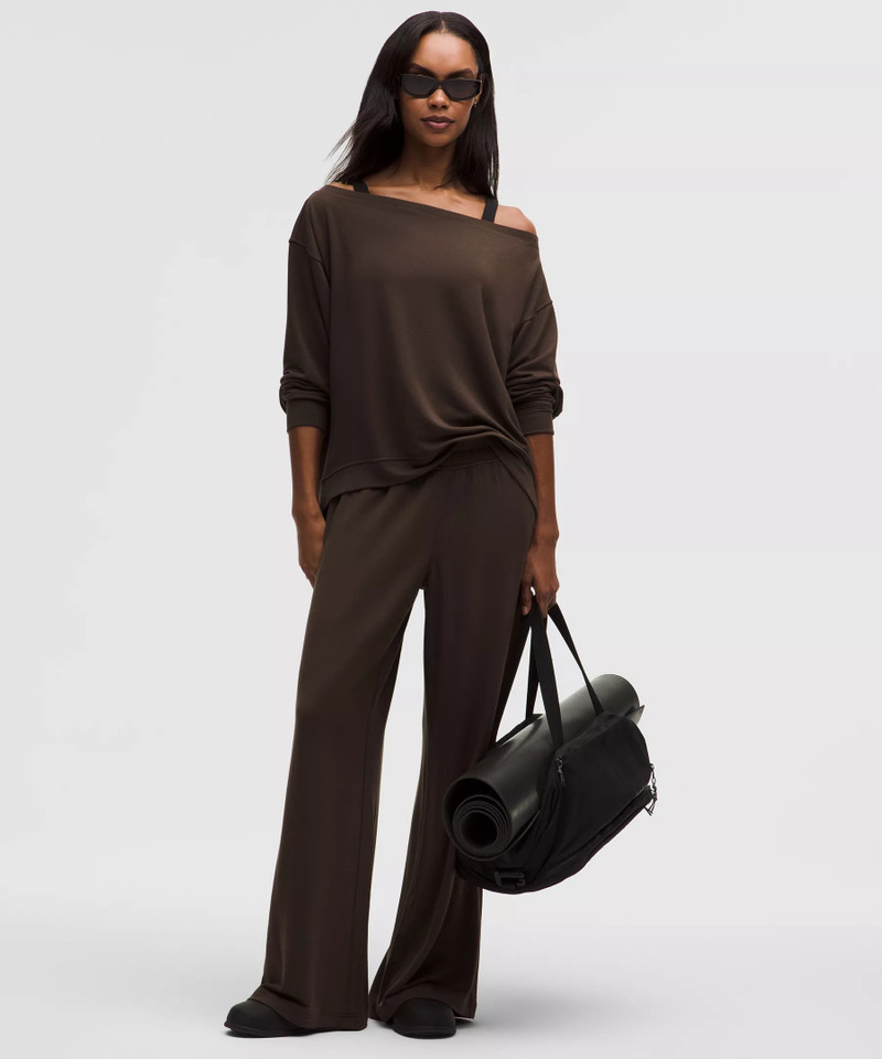 BeCalm Mid-Rise Wide-Leg Pant 1