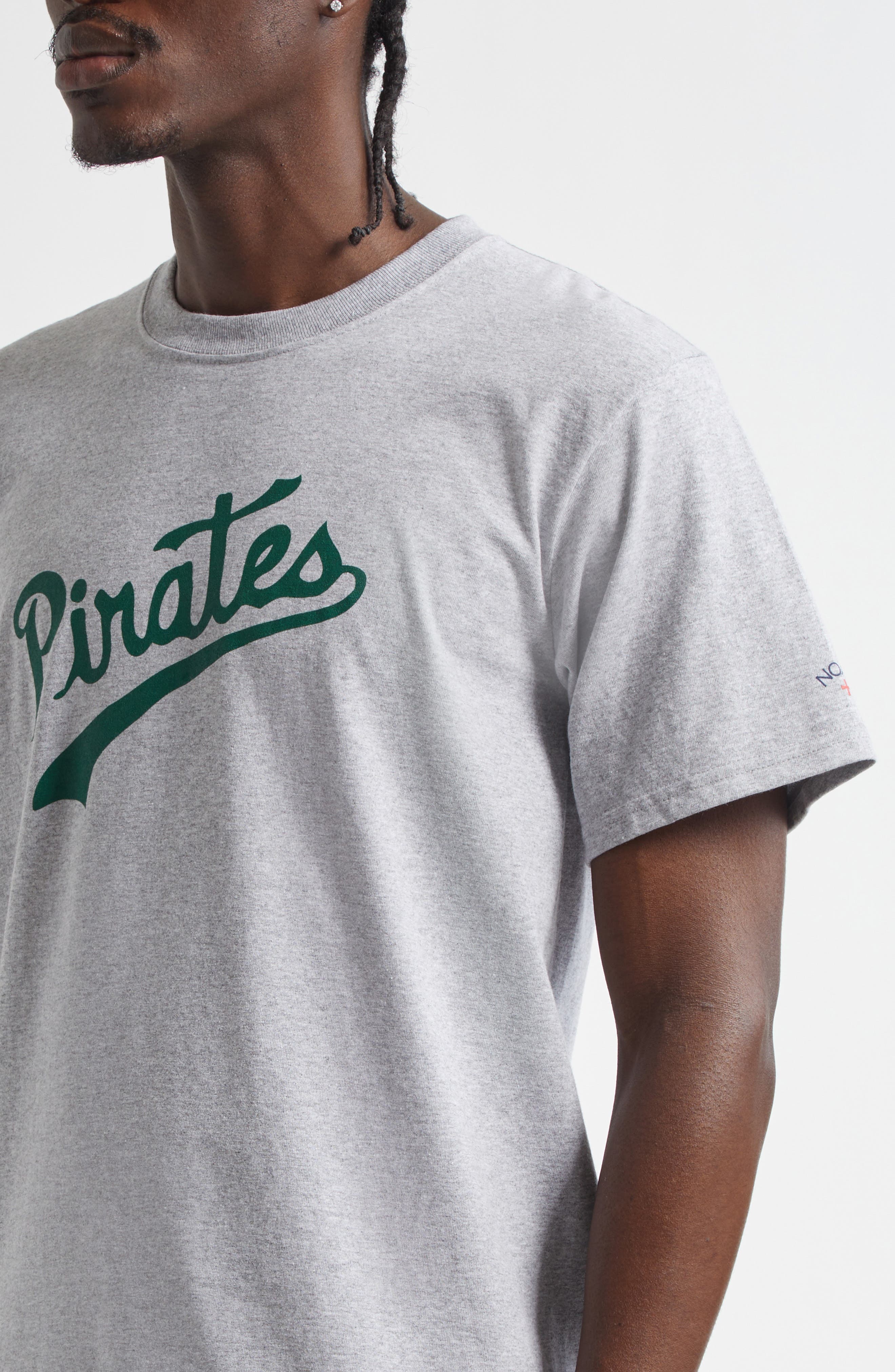Noah Pirates Team Graphic T-Shirt in Heather Grey at Nordstrom - 4