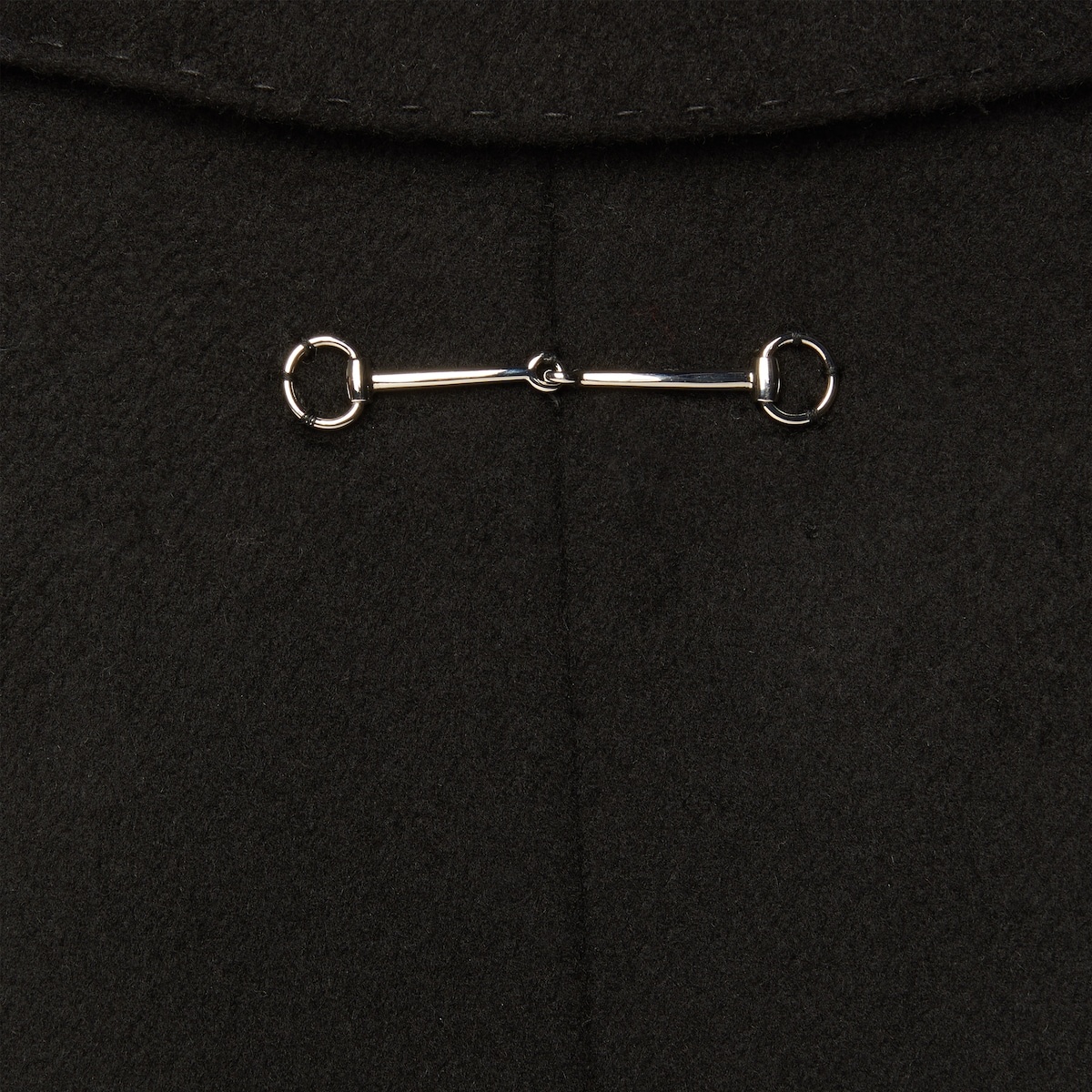 Wool coat with slim Horsebit - 5