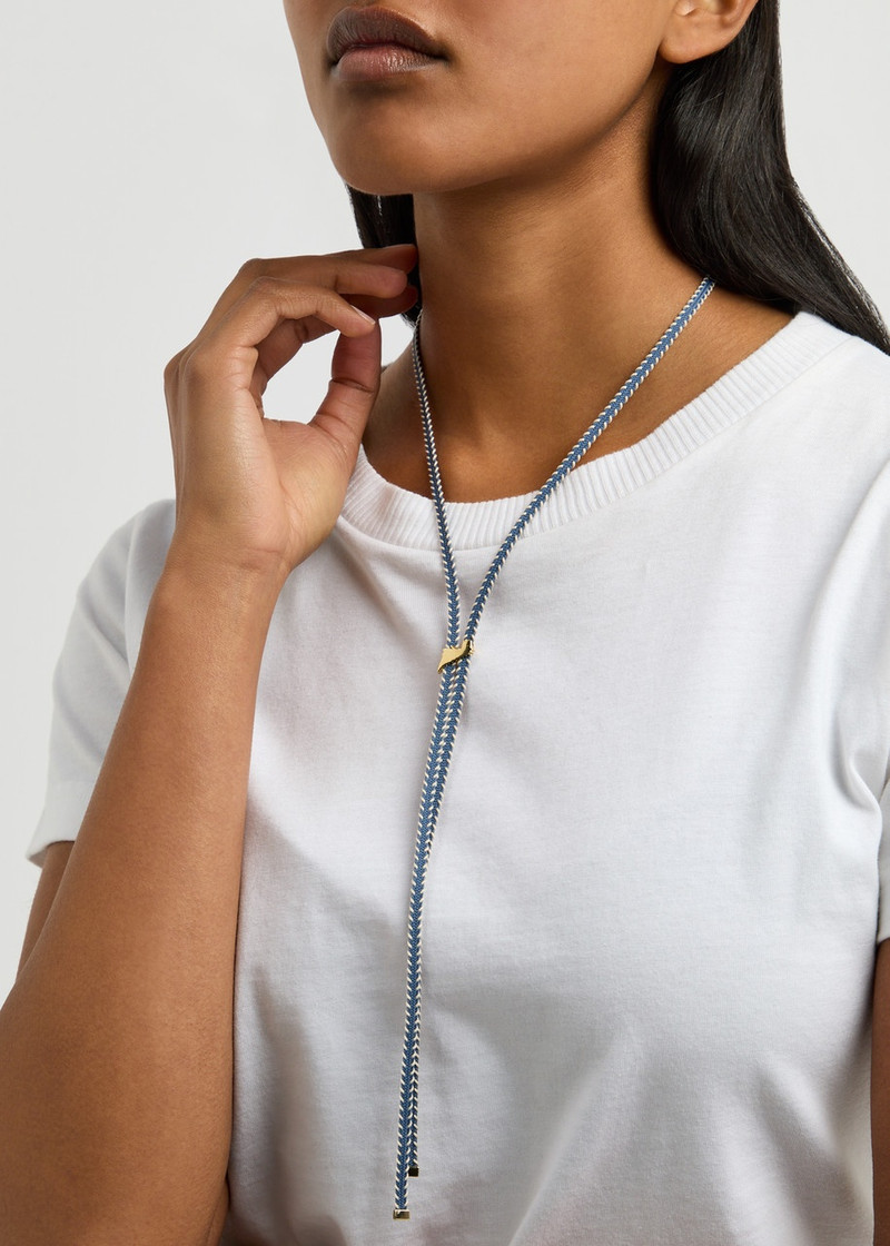 ALIITA Aliita Dino Cowboy Cord Wrap Necklace outlook