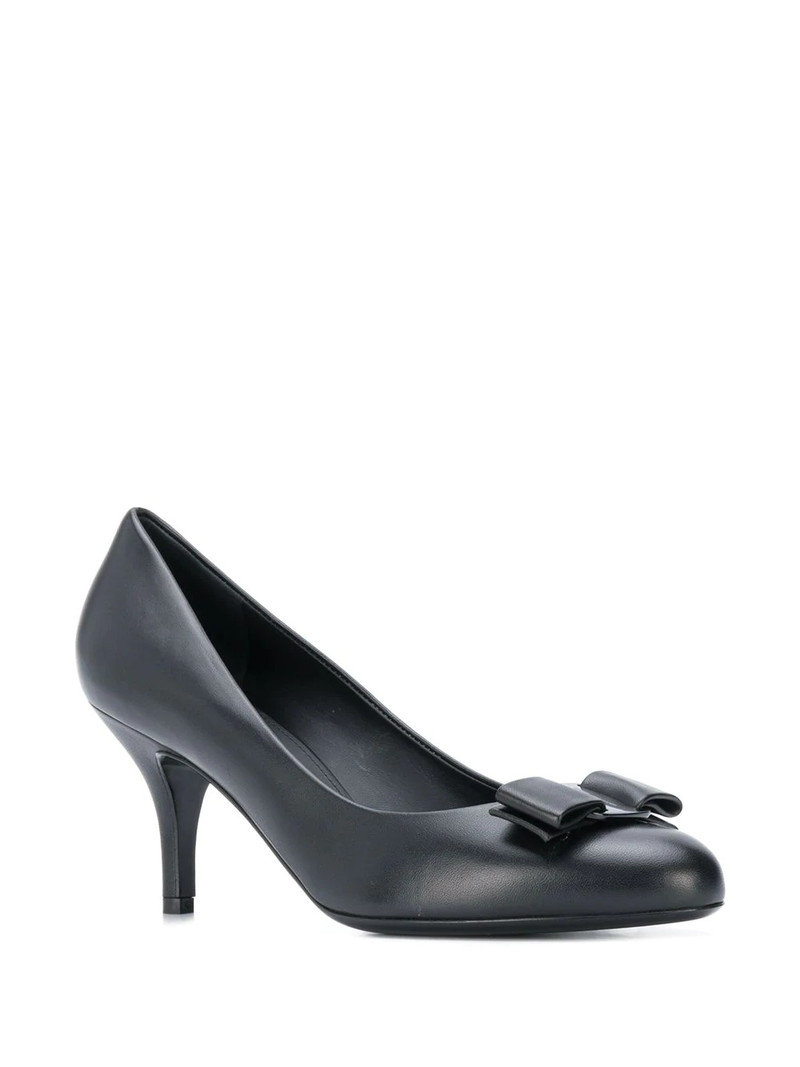 FERRAGAMO Carla bow detail pumps outlook