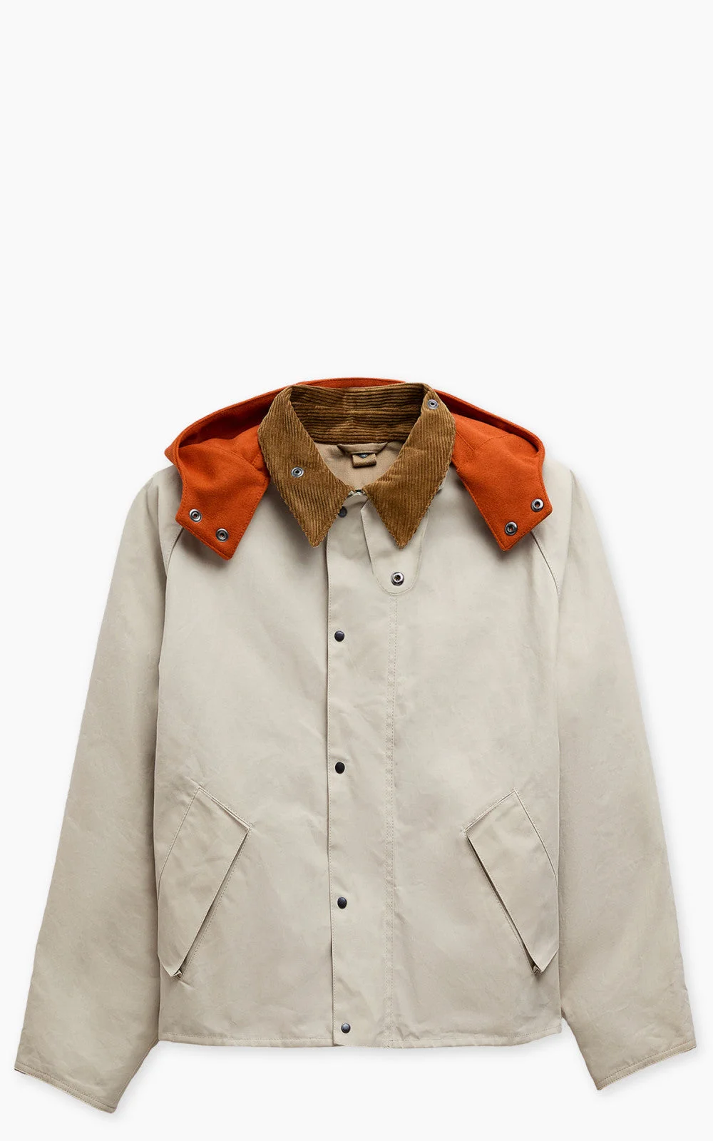 BARBOUR X KAPTAIN SUNSHINE SHORT CRUISER CLAY - 1