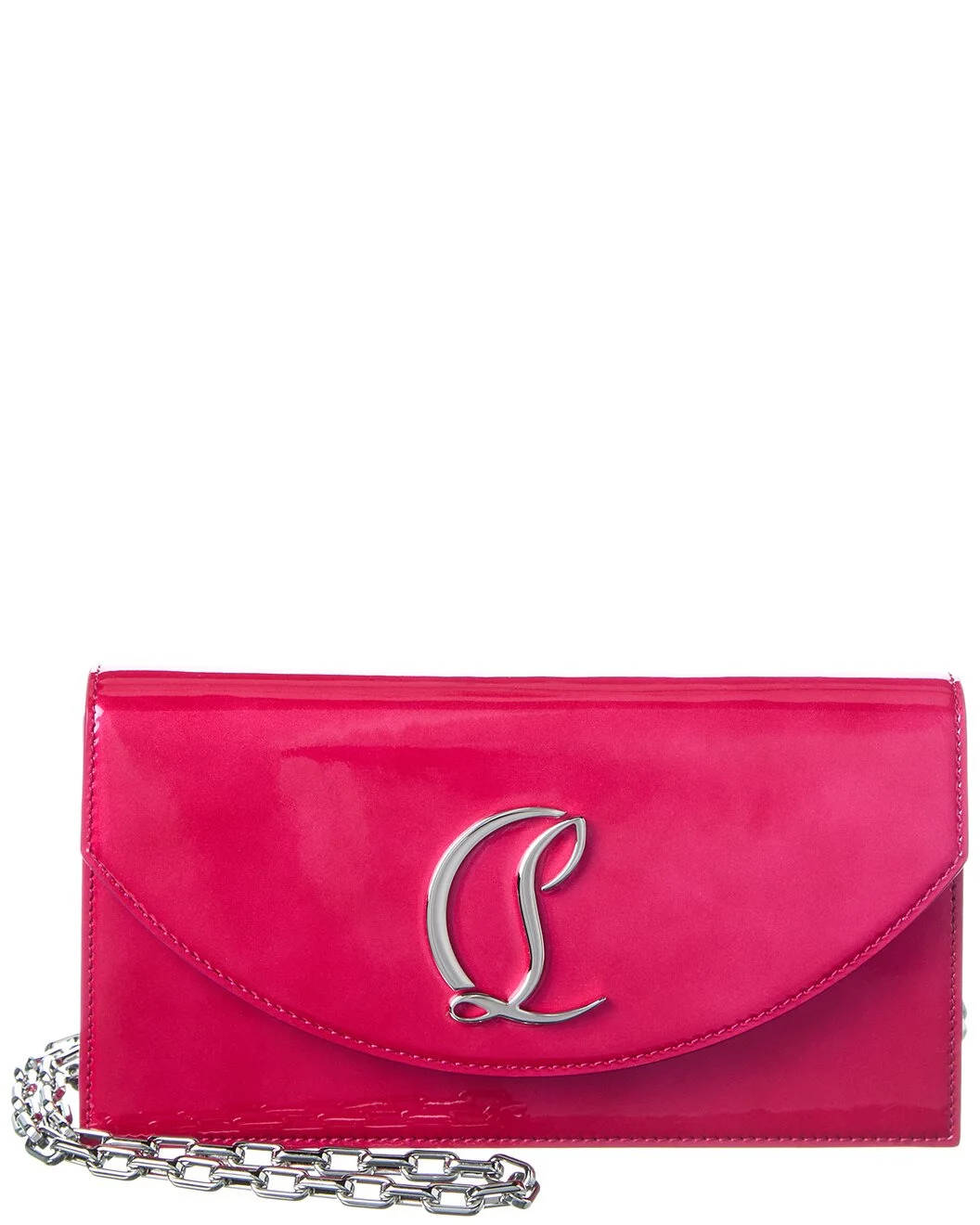 Christian Louboutin Loubi54 Patent Clutch - 1