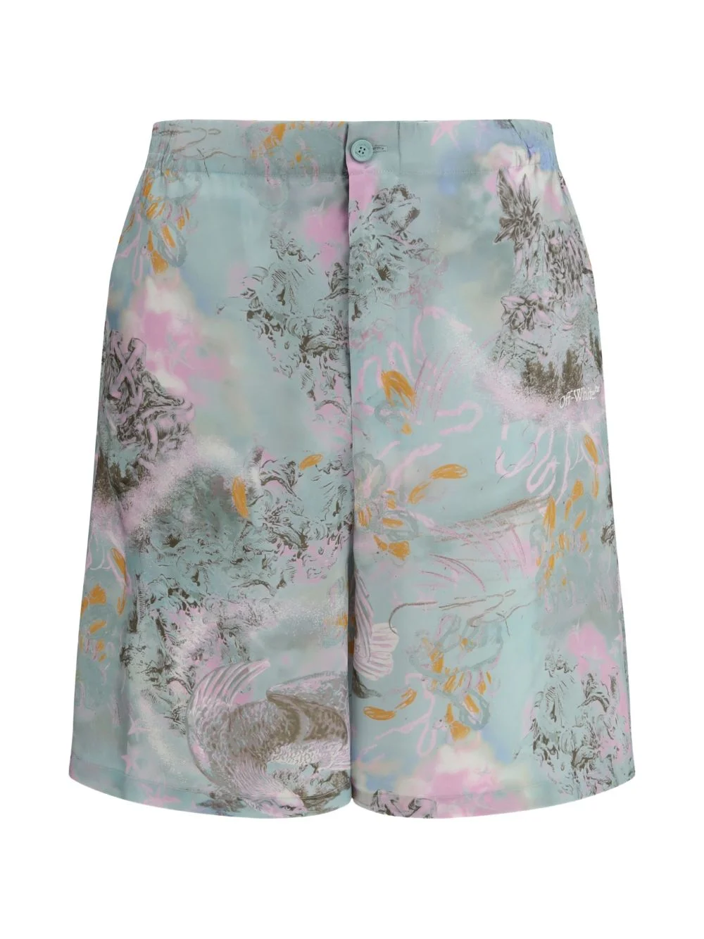 Printed bowling shorts - 1