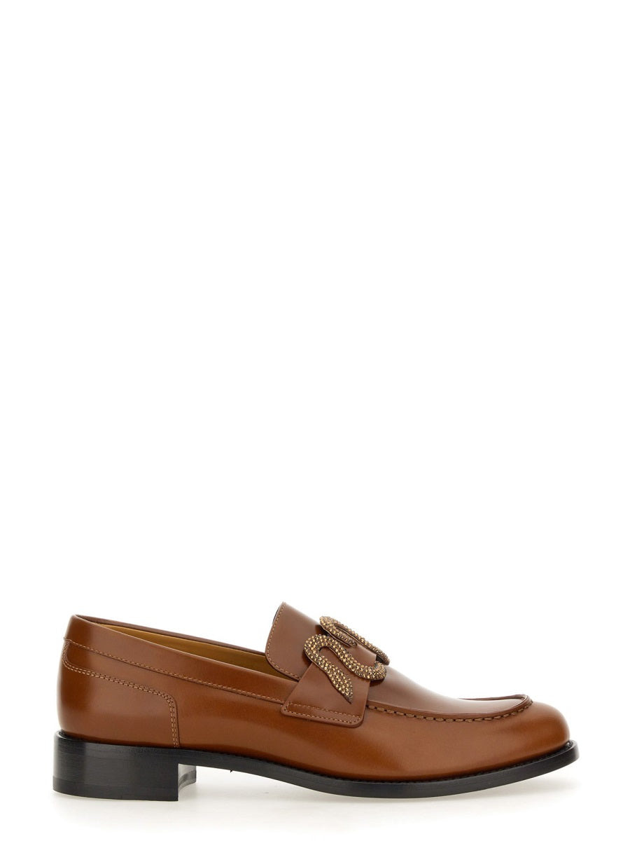Rene Caovilla Women Leather Loafer - 1