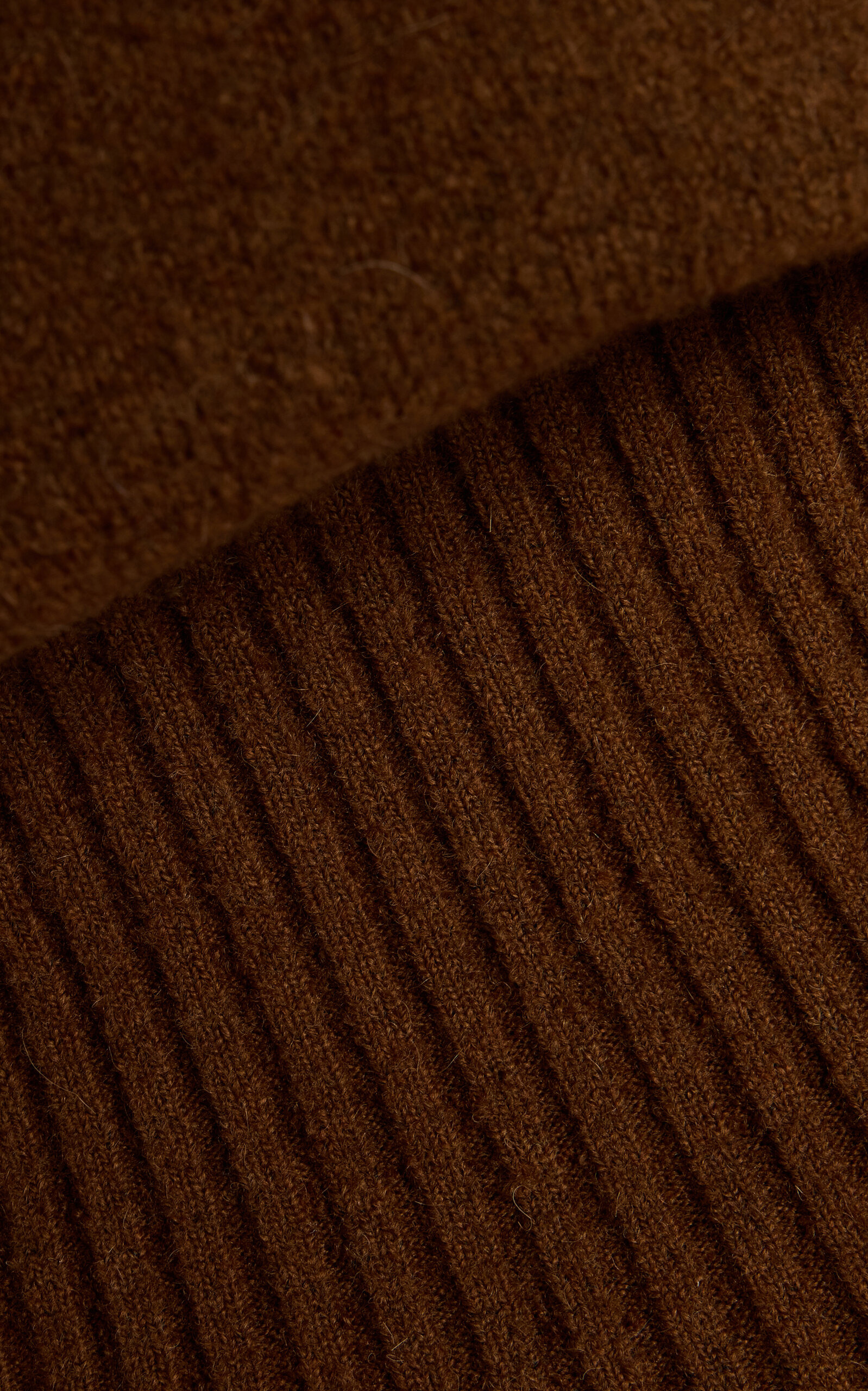 Randi Cropped Wool Sweater brown - 6