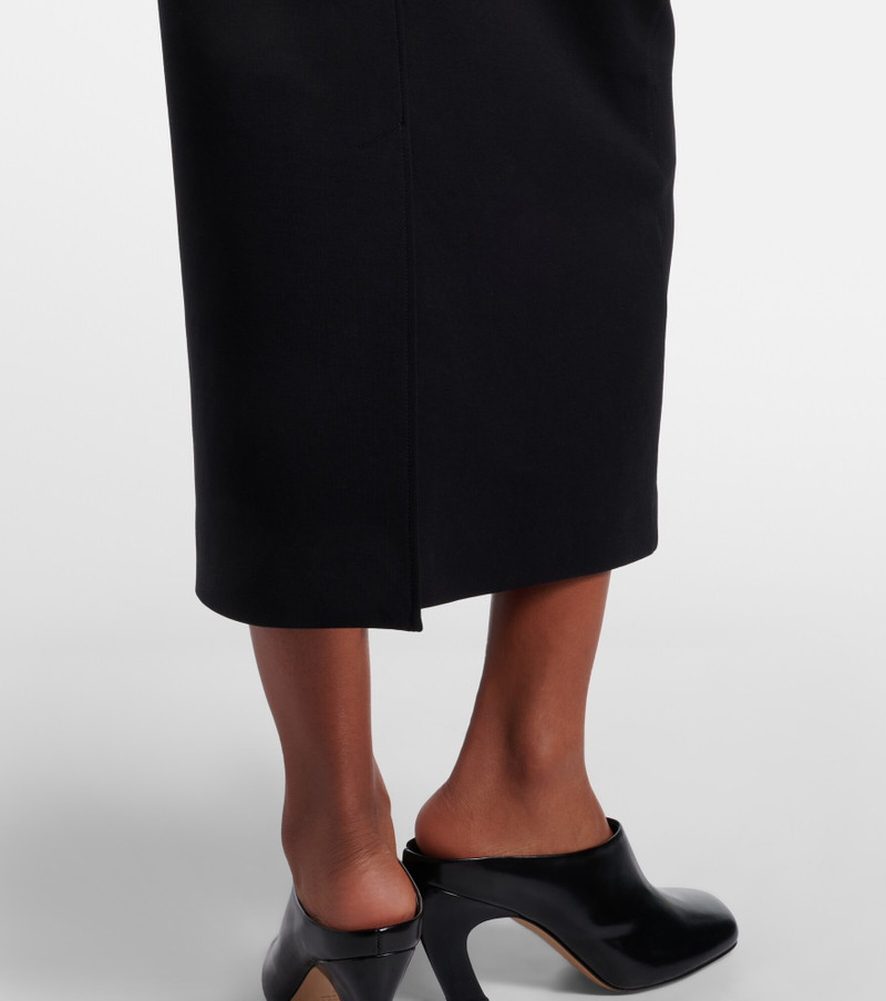 Cadmio cotton-blend midi skirt 4