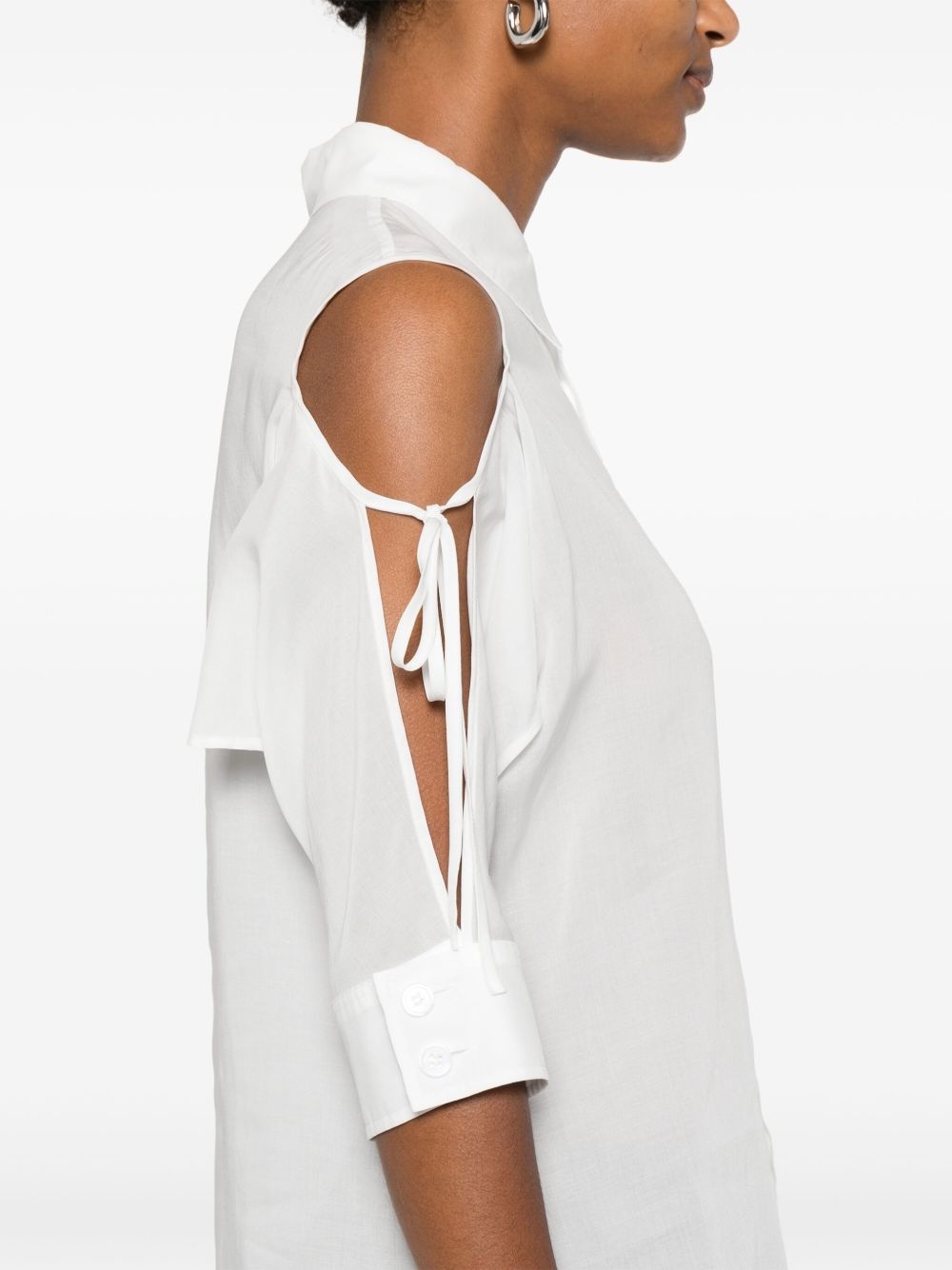 cut-out shirt - 5