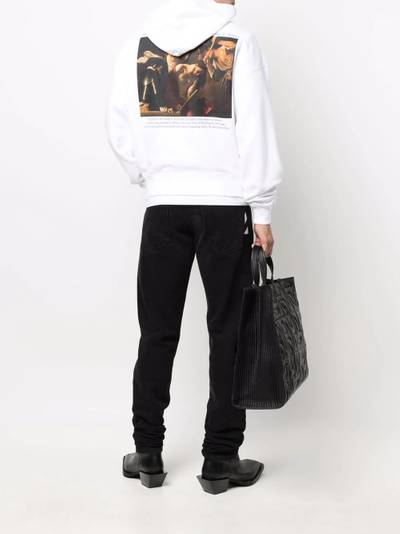 Off-White Caravaggio Painting relaxed-fit hoodie outlook