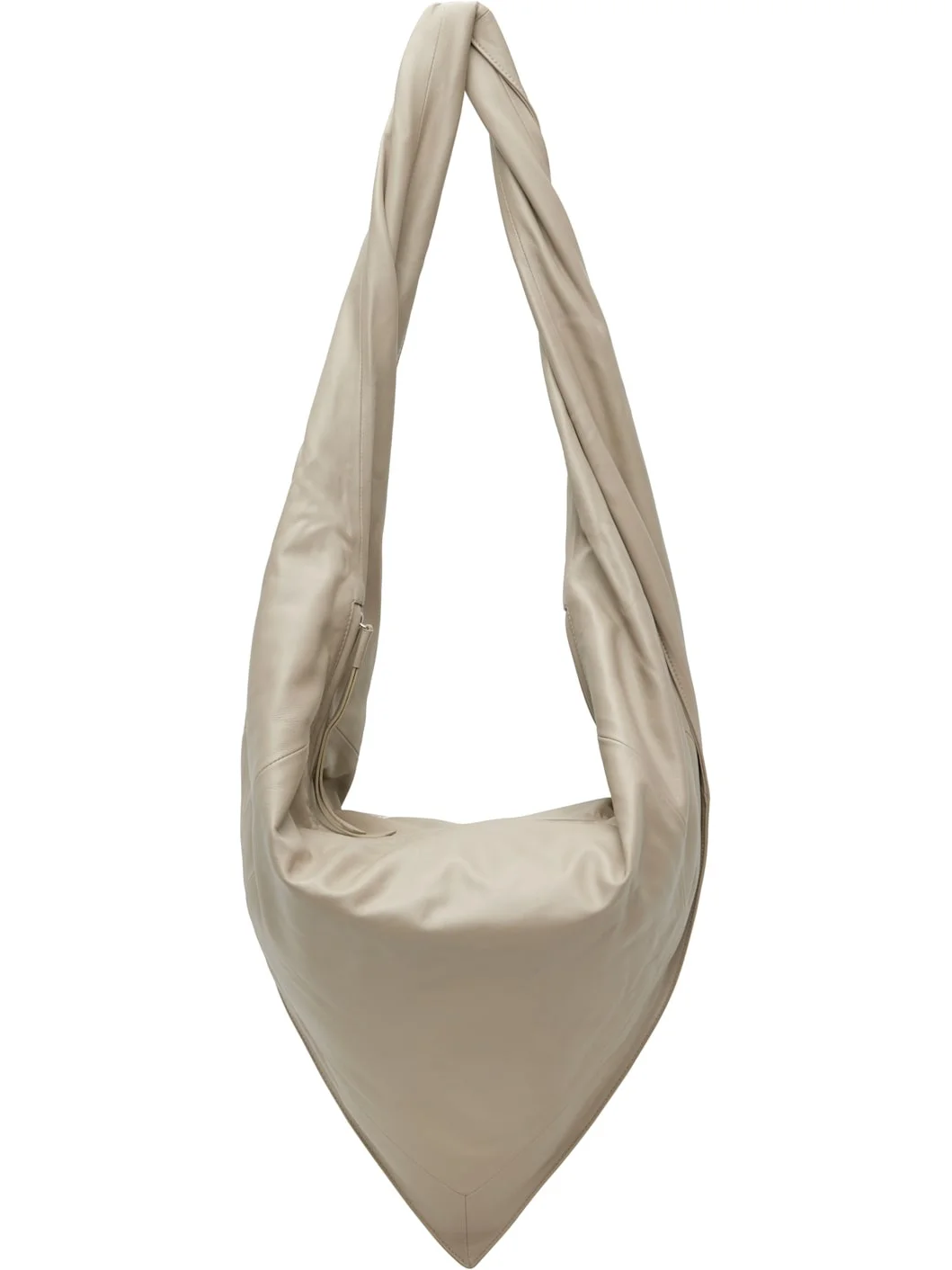 Taupe Scarf Bag - 1