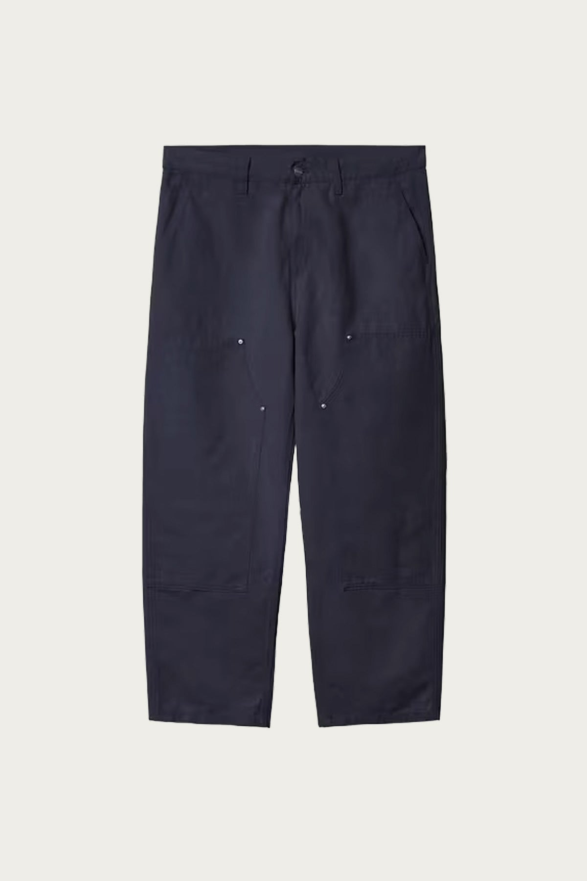 Walter Double Knee Pant - Dark Navy - 1
