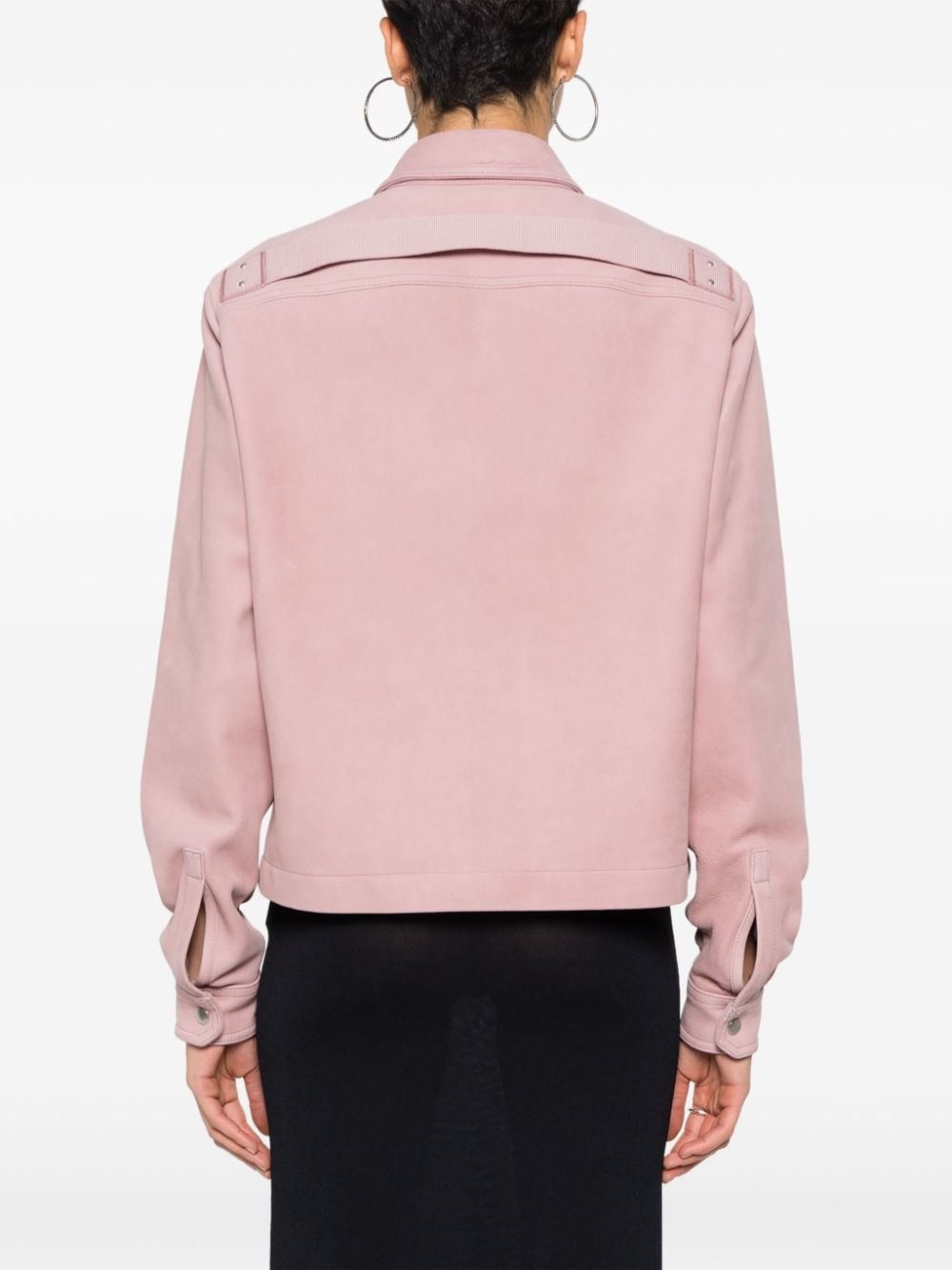 Alice Strobe leather shirt - 4