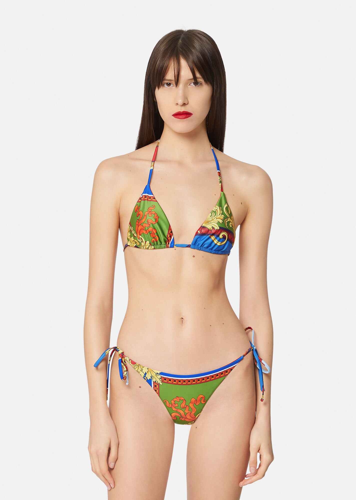Medusa Renaissance Print Bikini Bottom - 2