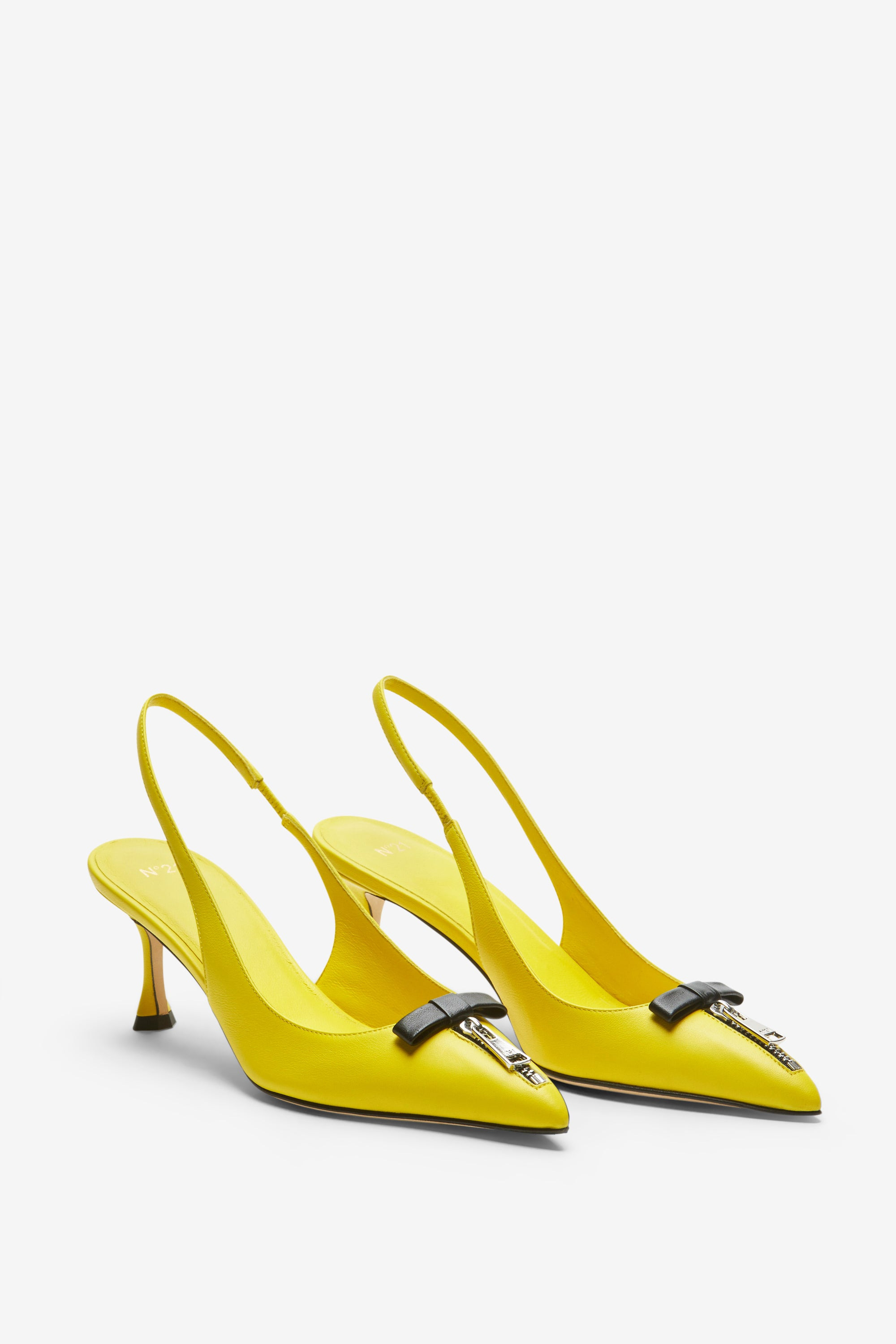 ZIP-DETAIL SLINGBACK PUMPS - 2