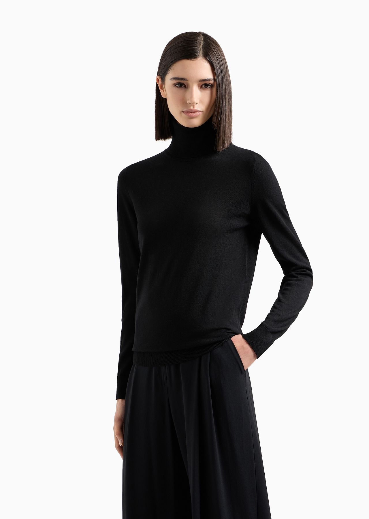 Pure virgin-wool rollneck - 2