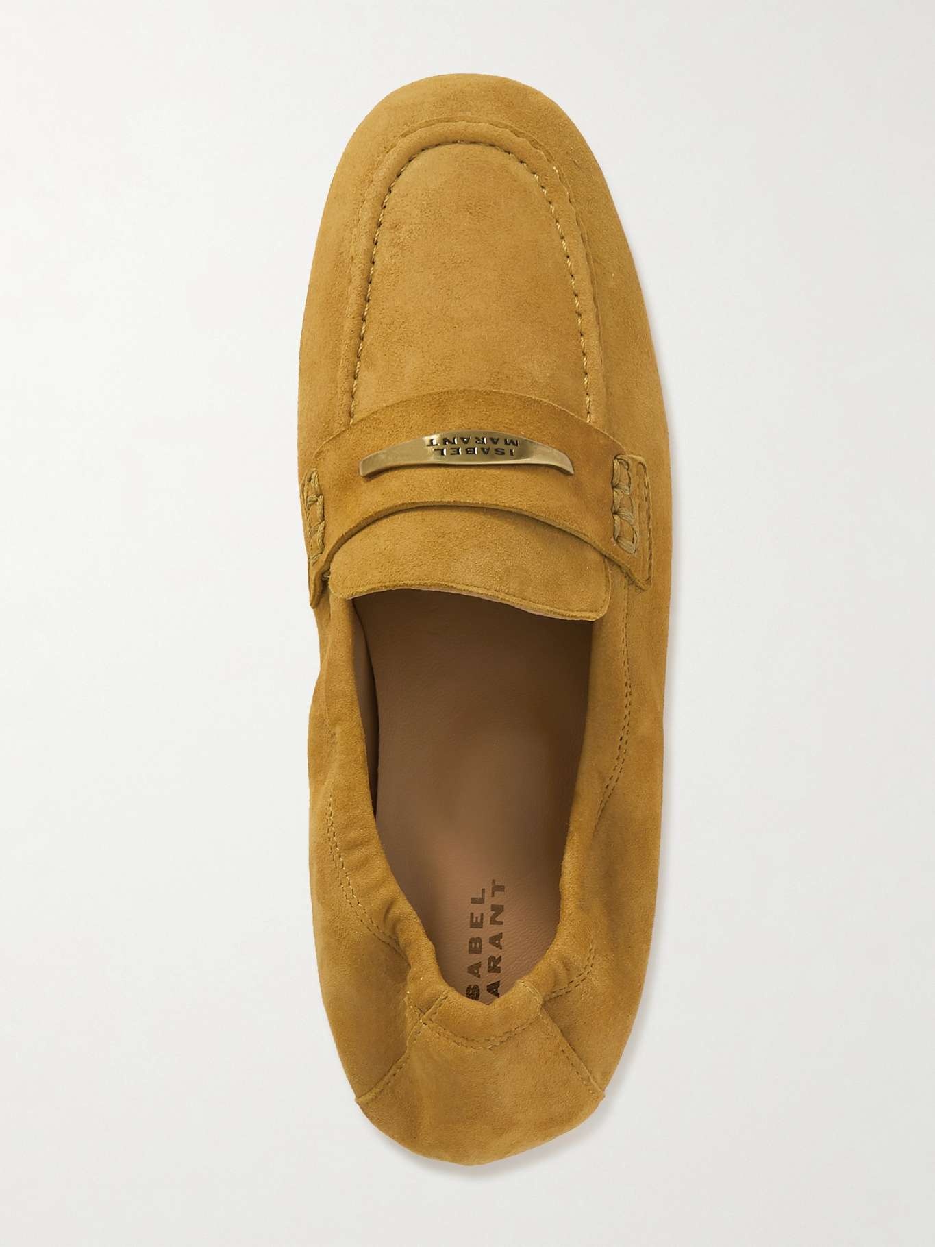 Iseri embellished suede loafers - 5