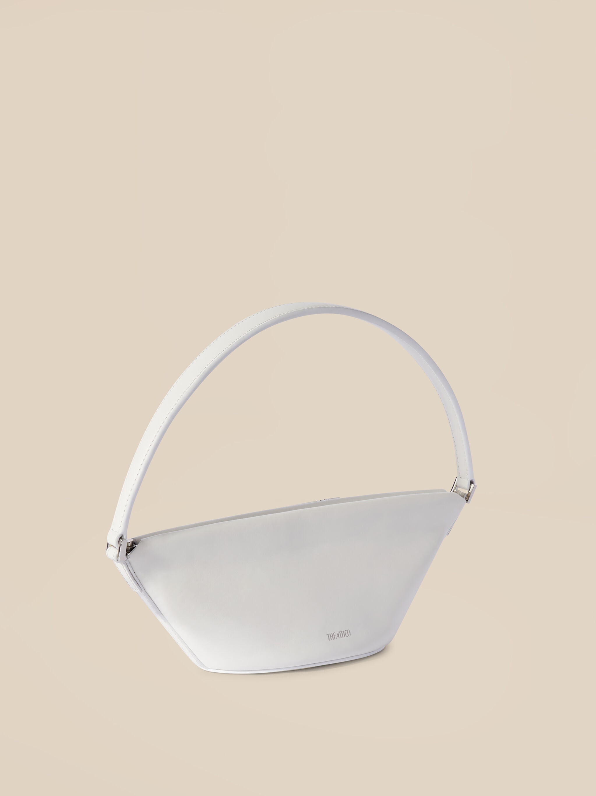 ''PICCOLA'' WHITE SHOULDER BAG - 3