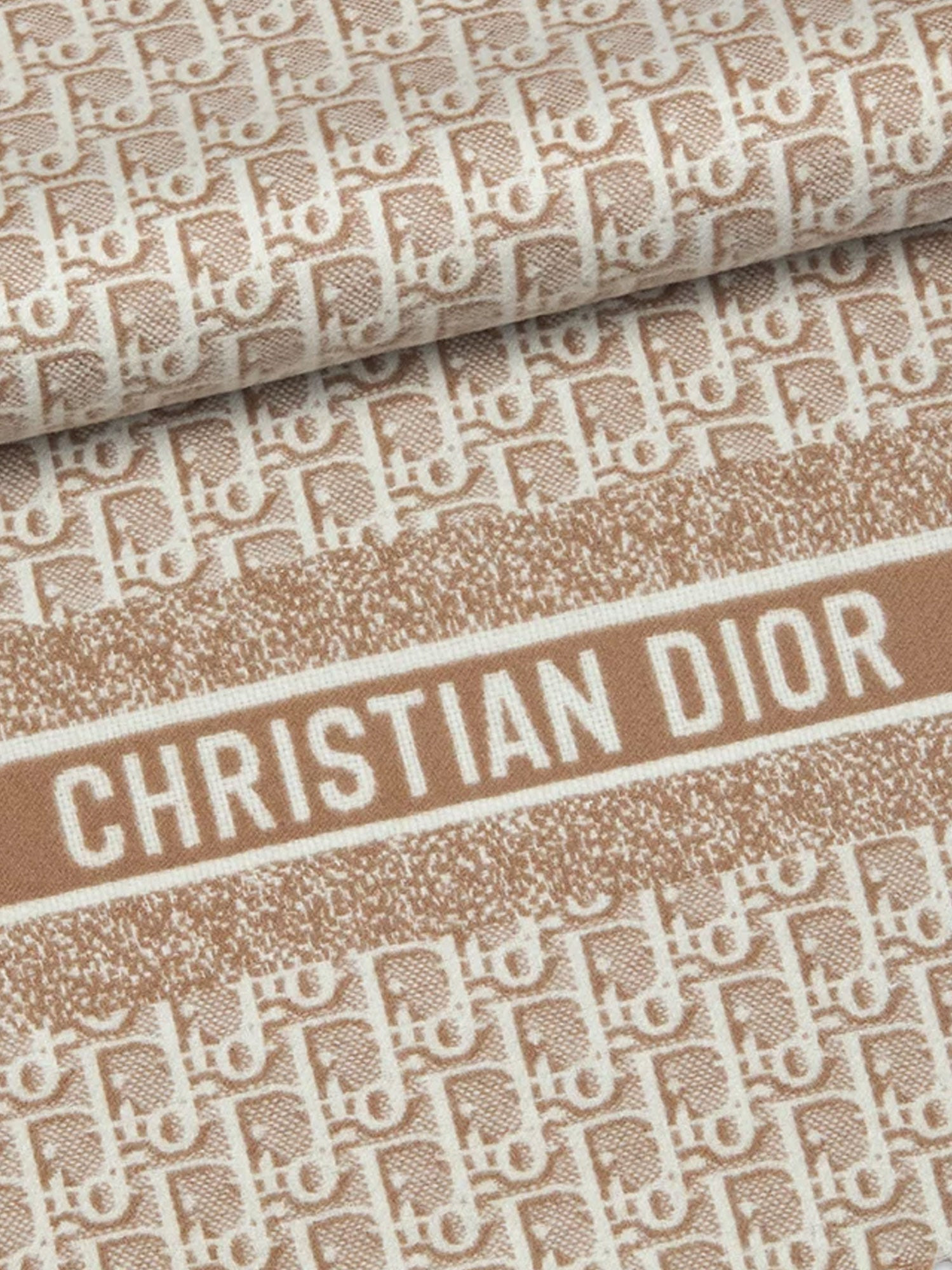 Dior Women Dior Oblique Natte Cashmere Scarf - 2