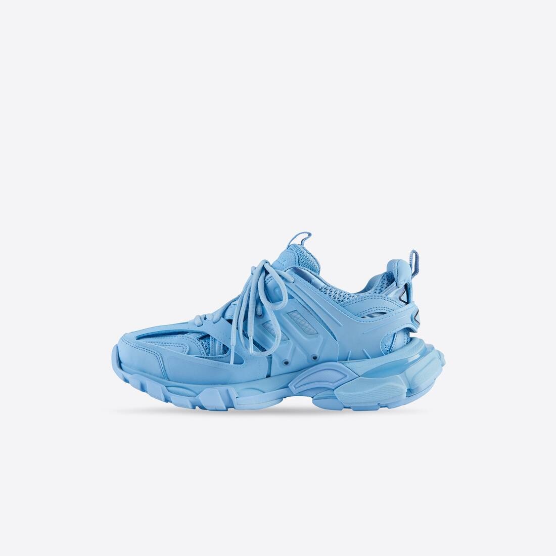 Women's Track Sneaker in Light Blue - 4
