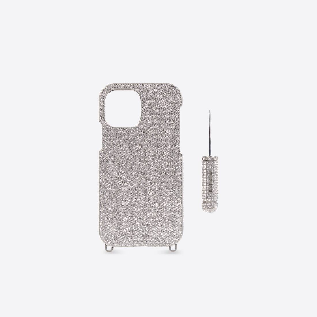 Women's Glam Phone Case  in Silver - 1