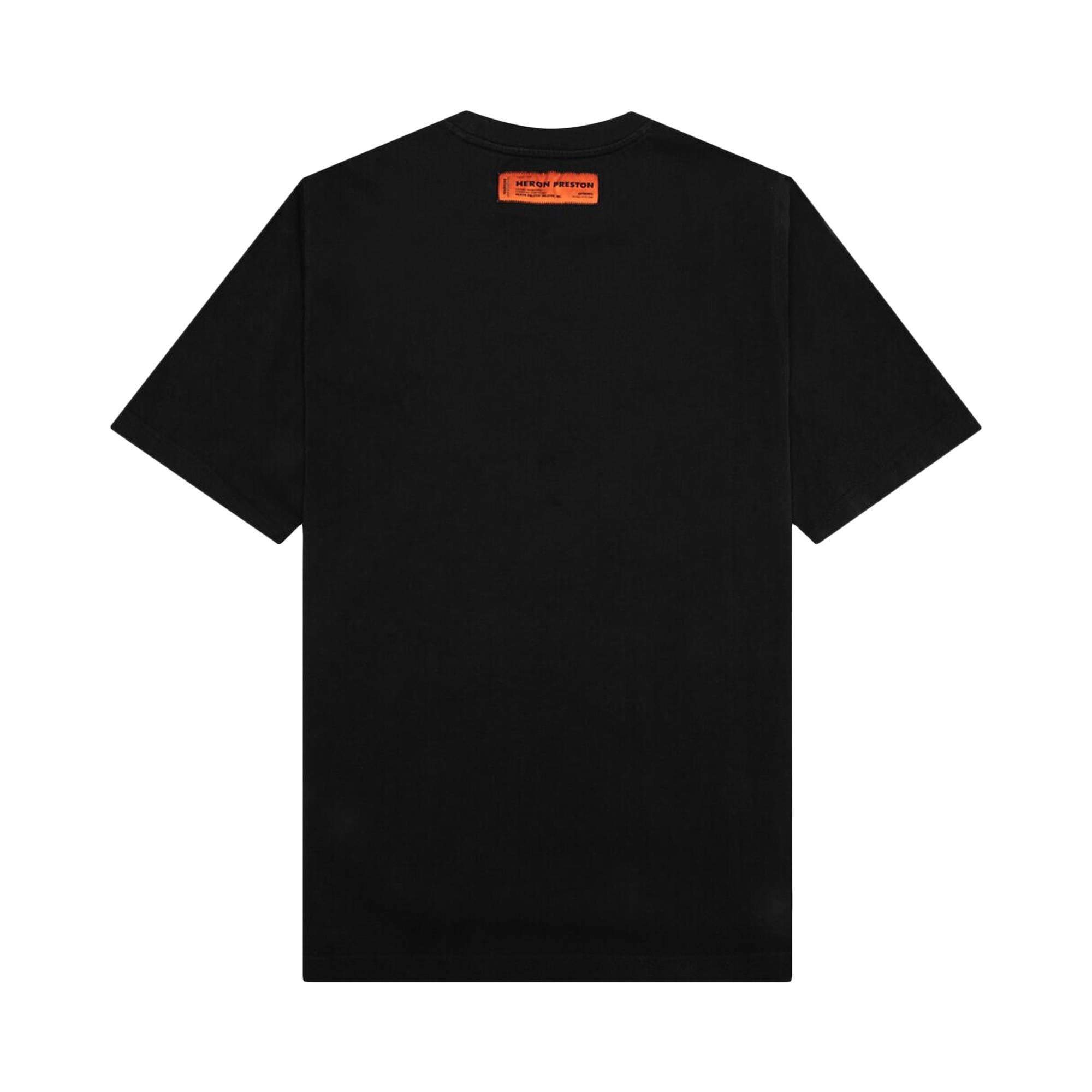 Heron Preston Emblem Short-Sleeve Tee 'Black/White' - 2