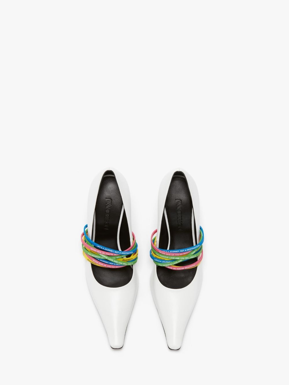 ELASTIC LEATHER PUMPS - 4