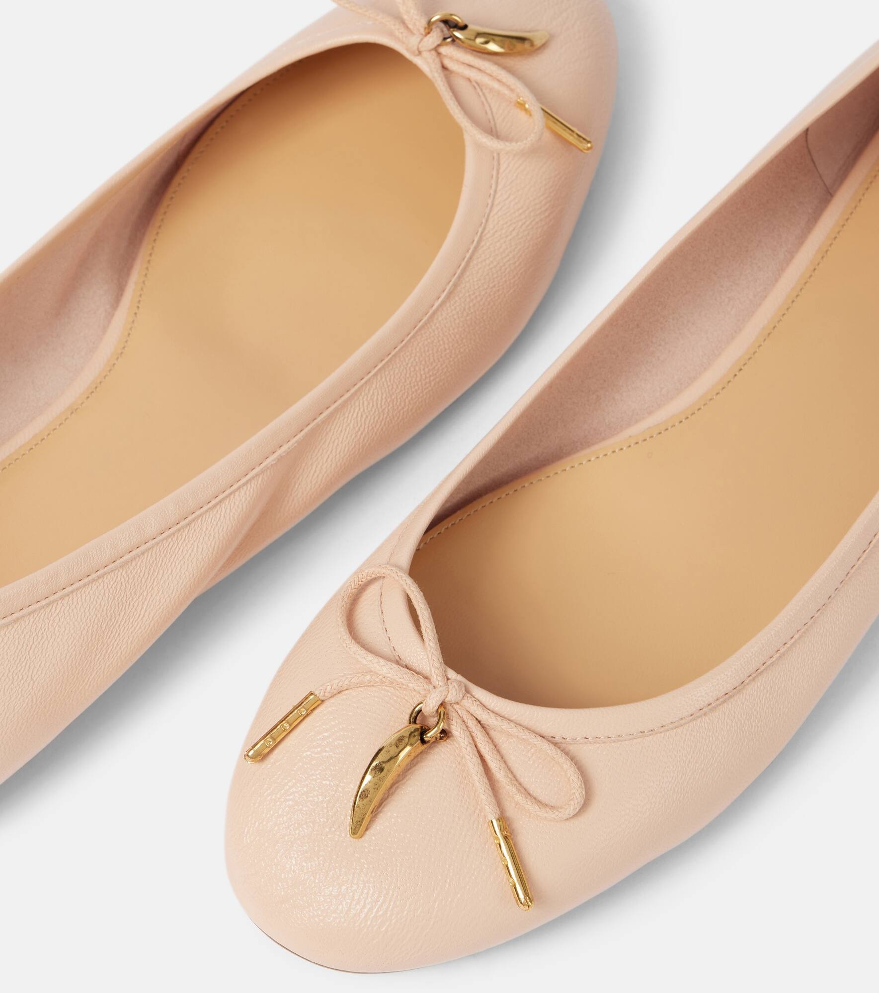 Iris leather ballet flats - 5