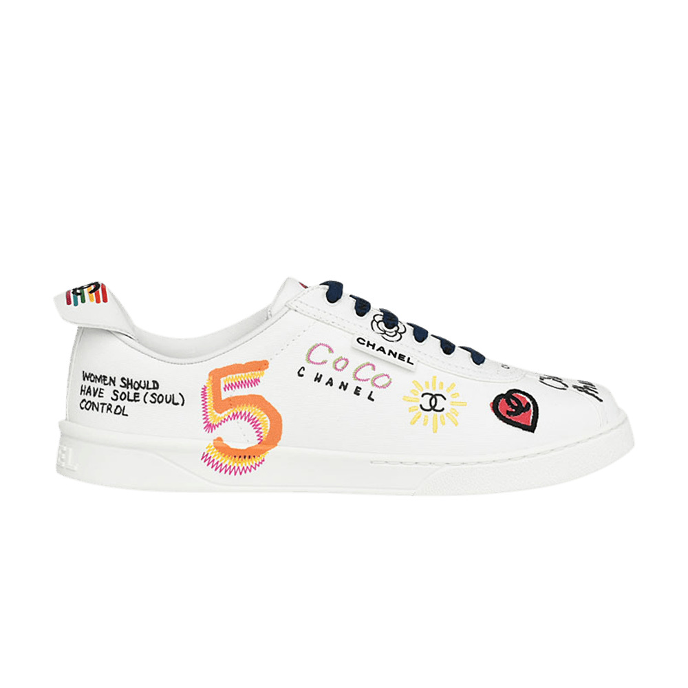 Pharrell x Chanel Wmns Sneaker 'Logos' - 1