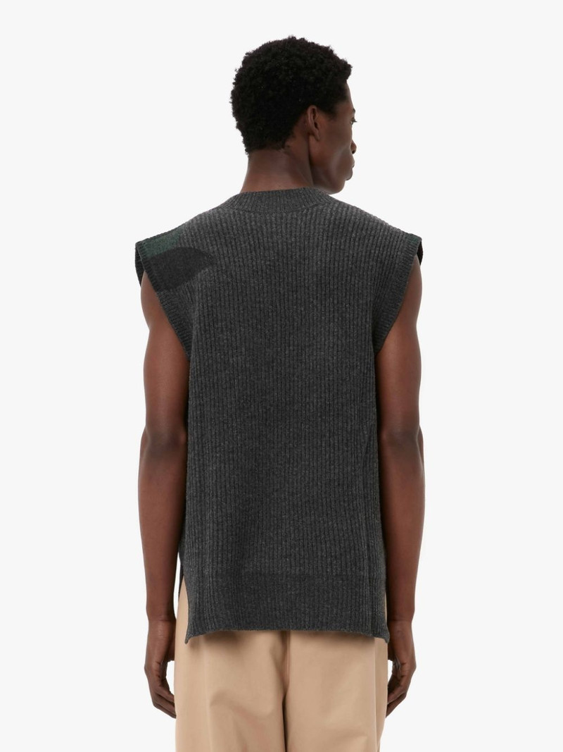 APPLE V-NECK VEST 3