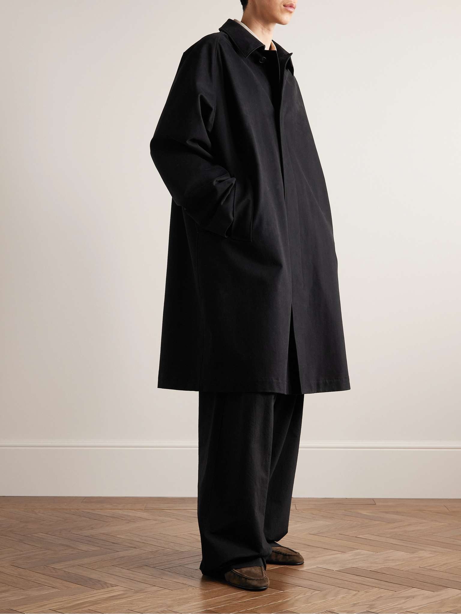 THE ROW Emilio Silk and Linen-Blend Twill Coat for Men